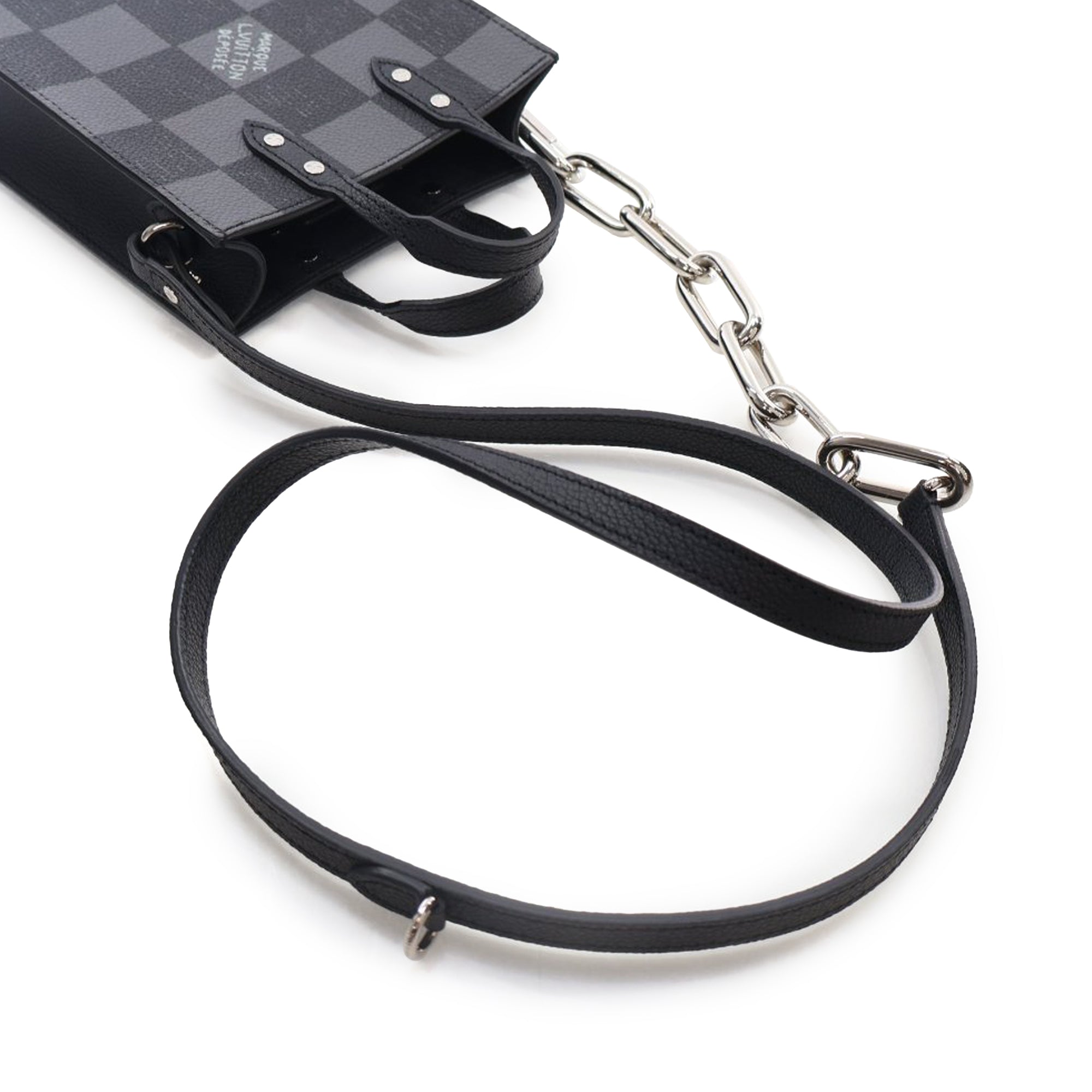 Louis Vuitton Damier Checkerboard Sac Plat XS - image 13