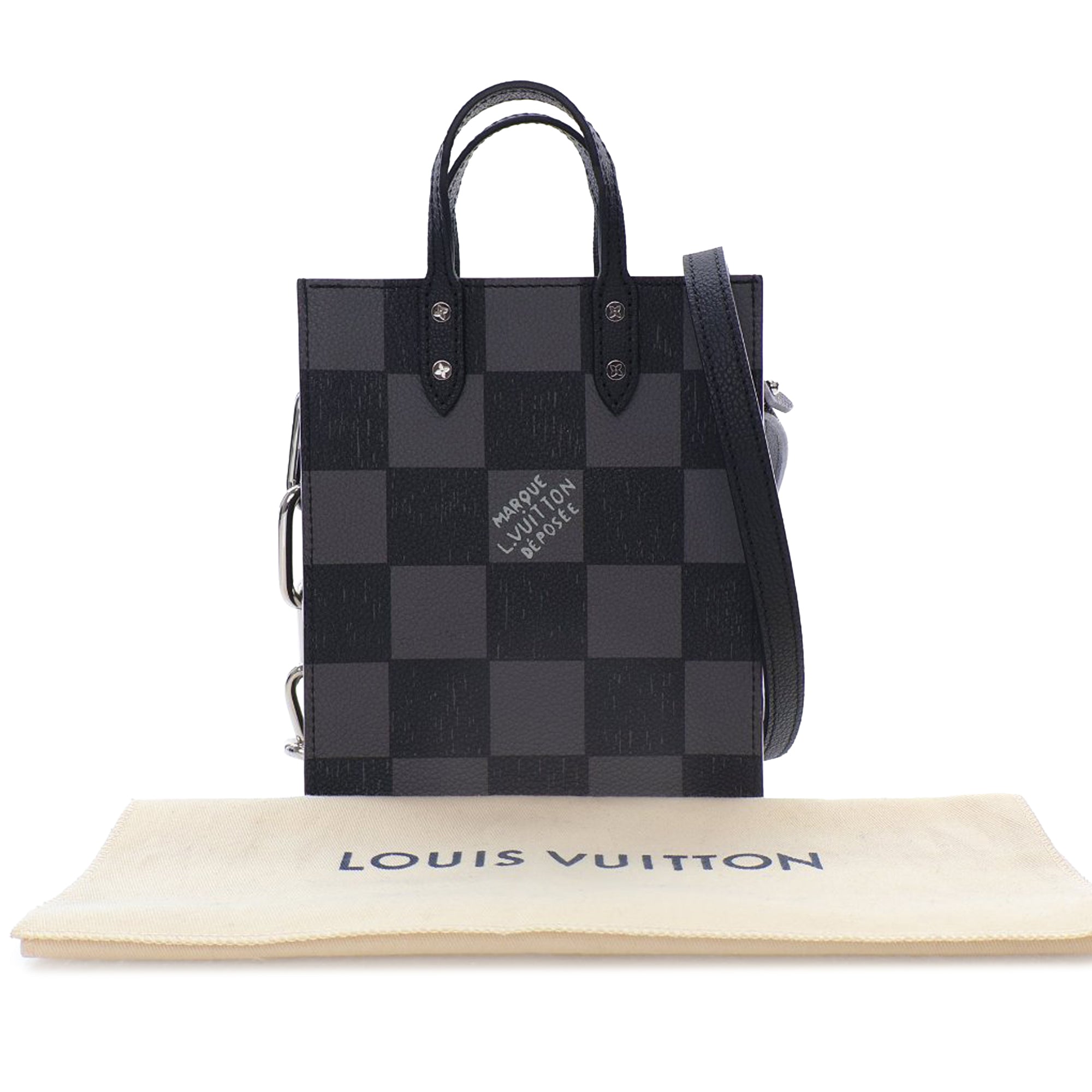 Louis Vuitton Damier Checkerboard Sac Plat XS - image 14