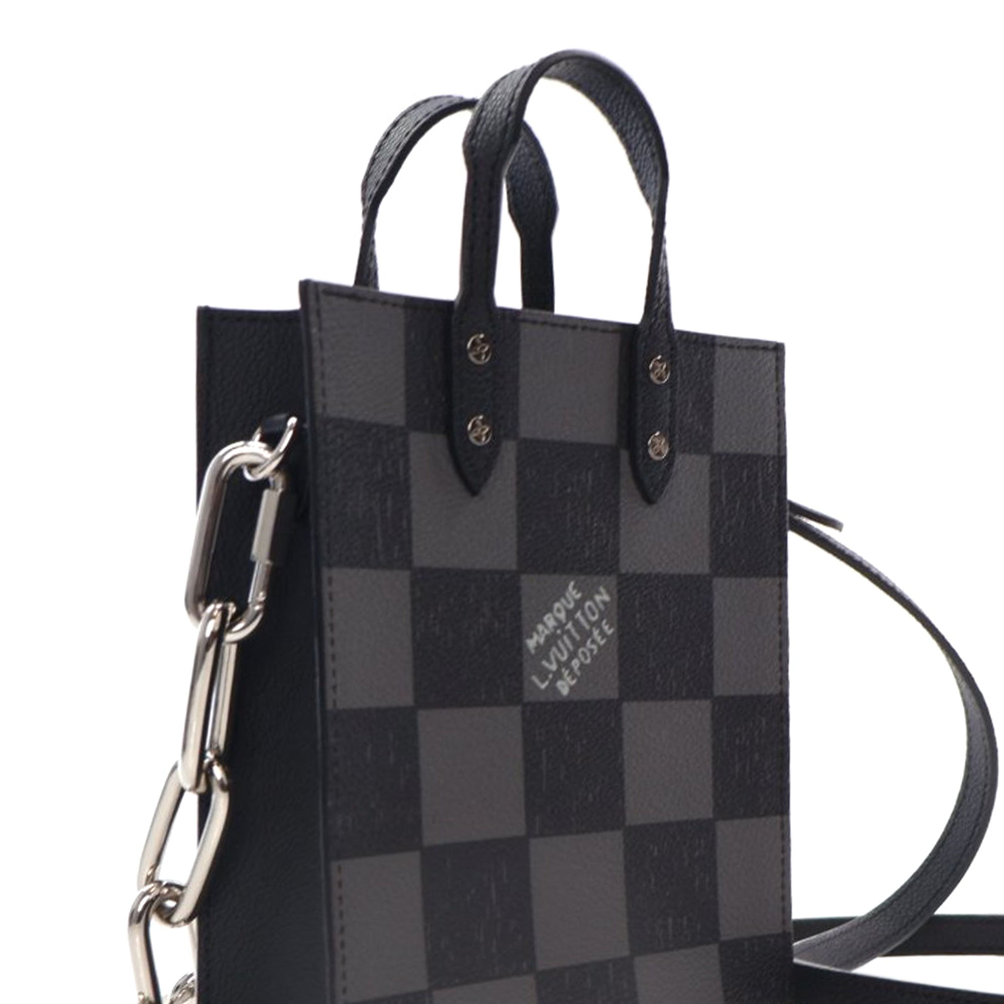 Louis Vuitton Damier Checkerboard Sac Plat XS - image 7