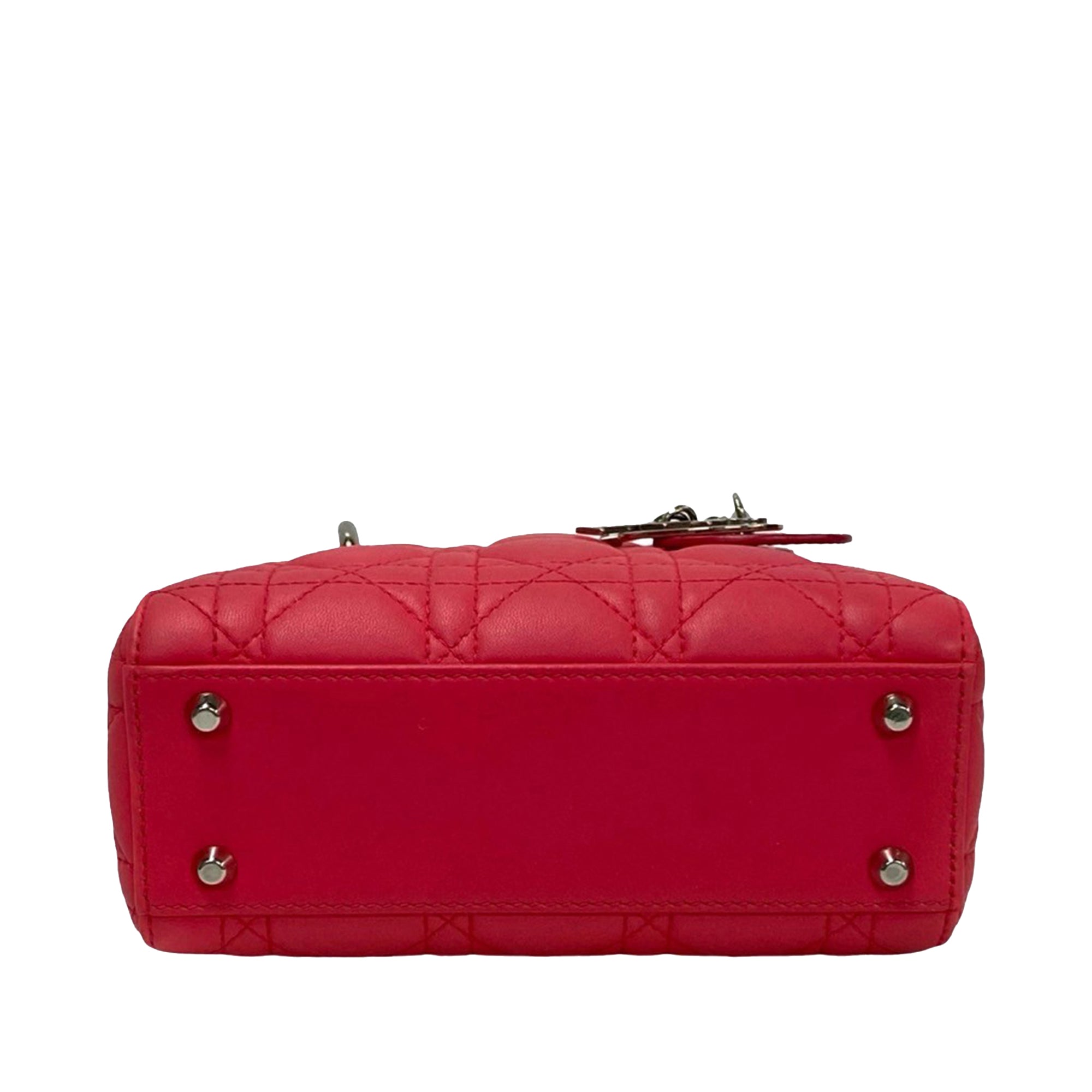 Dior Mini Lambskin Cannage Lady Dior - image 3