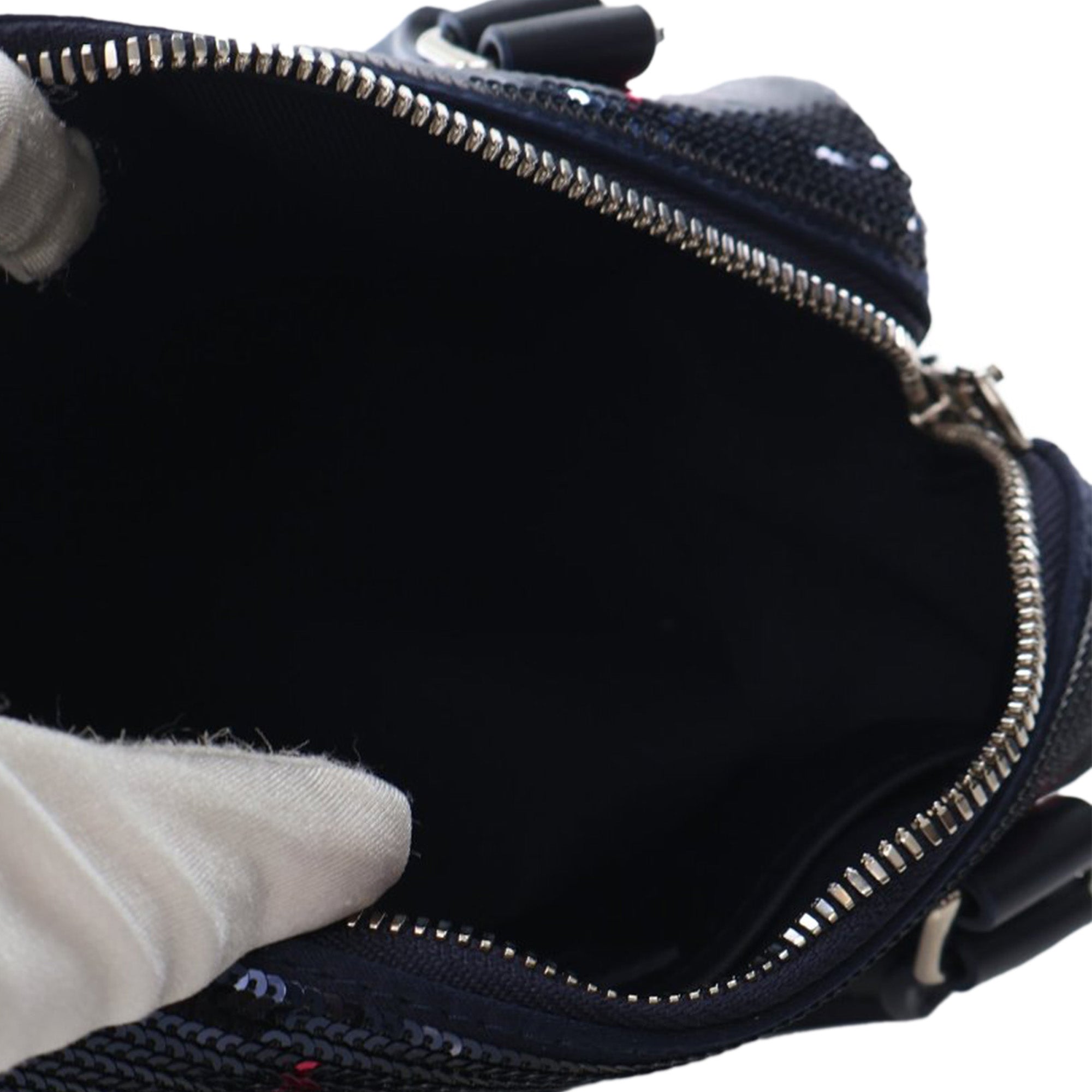 Louis Vuitton LV Night Monogram Giant Sequins Speedy Bandouliere 18 - image 5