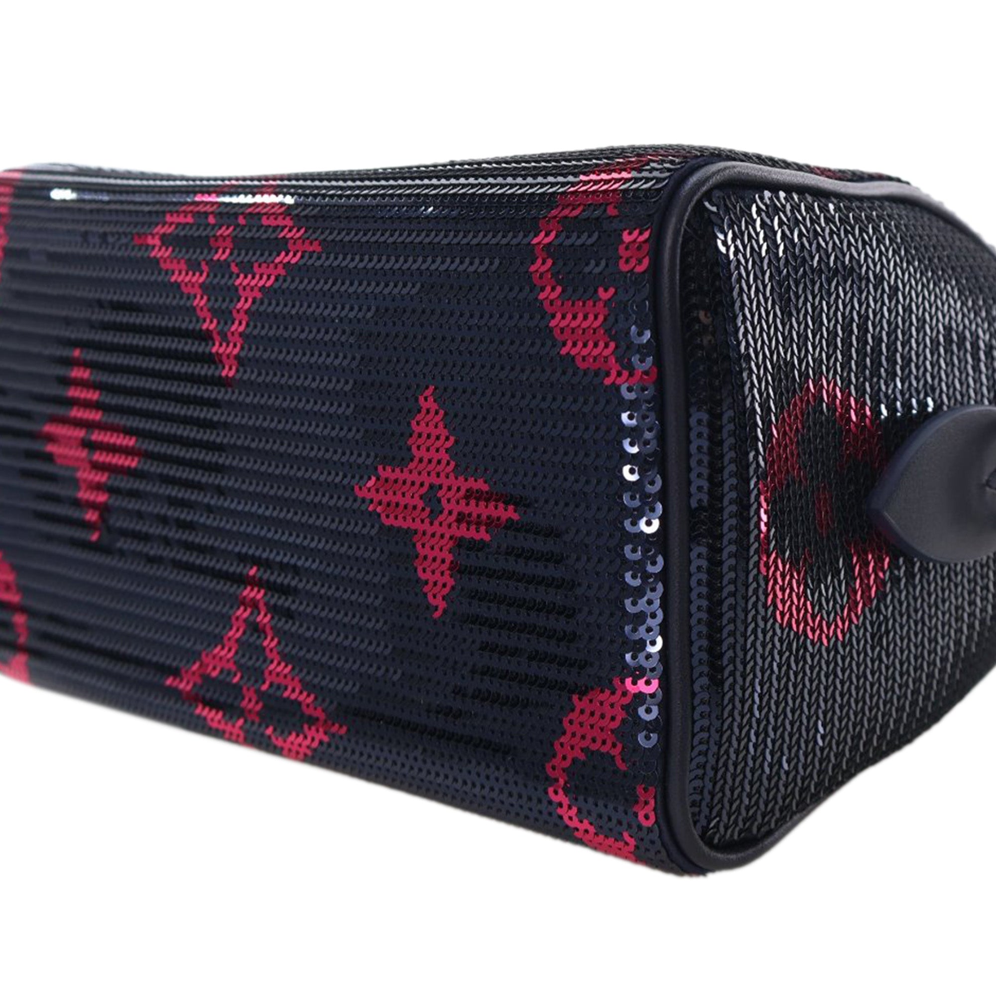Louis Vuitton LV Night Monogram Giant Sequins Speedy Bandouliere 18 - image 7