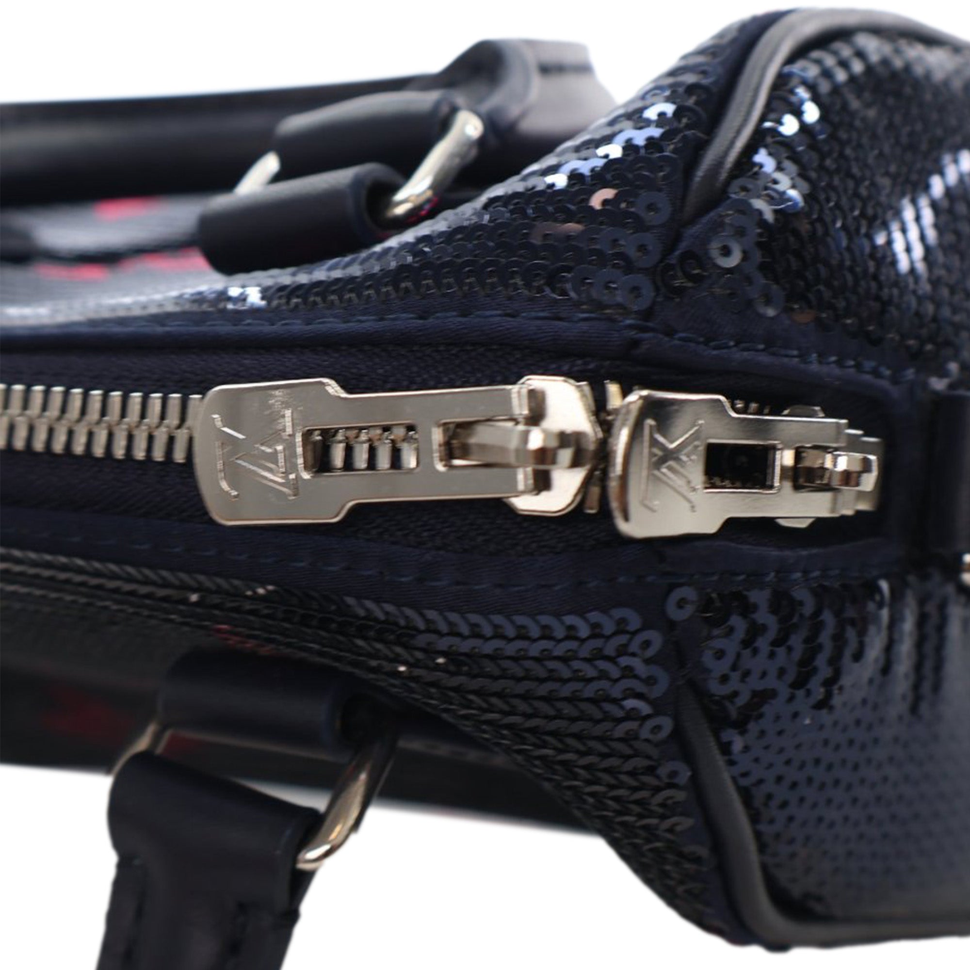 Louis Vuitton LV Night Monogram Giant Sequins Speedy Bandouliere 18 - image 9