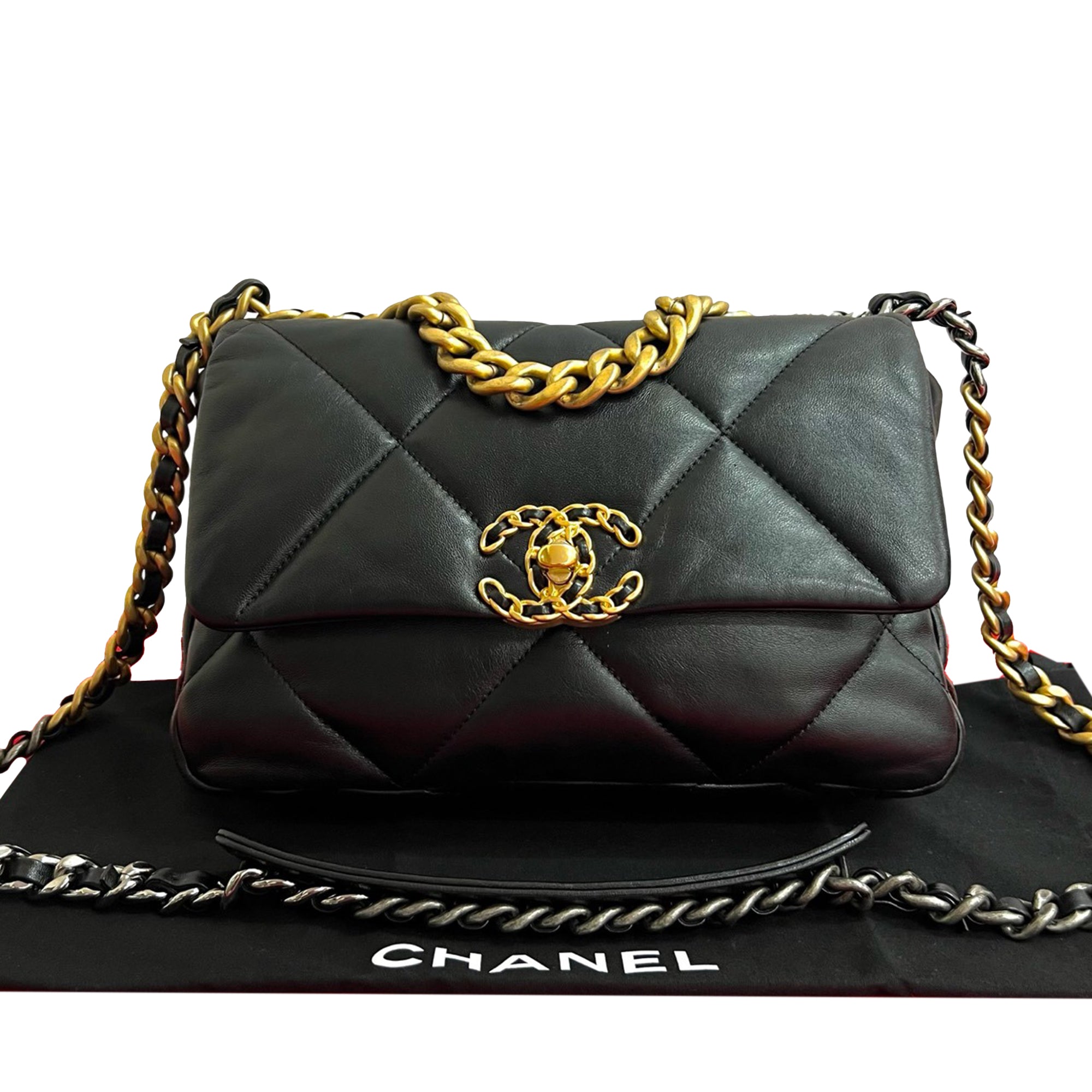 Chanel Medium Lambskin 19 Flap - image 10
