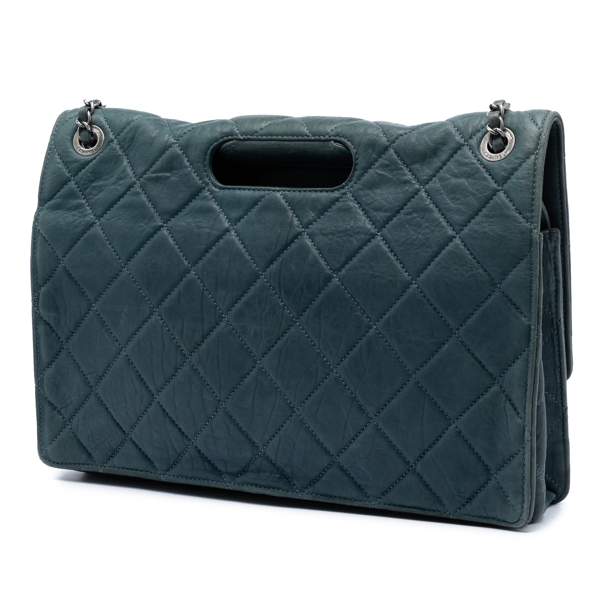 Chanel Paris Byzance Maxi Washed Lambskin Take Away Flap - image 2