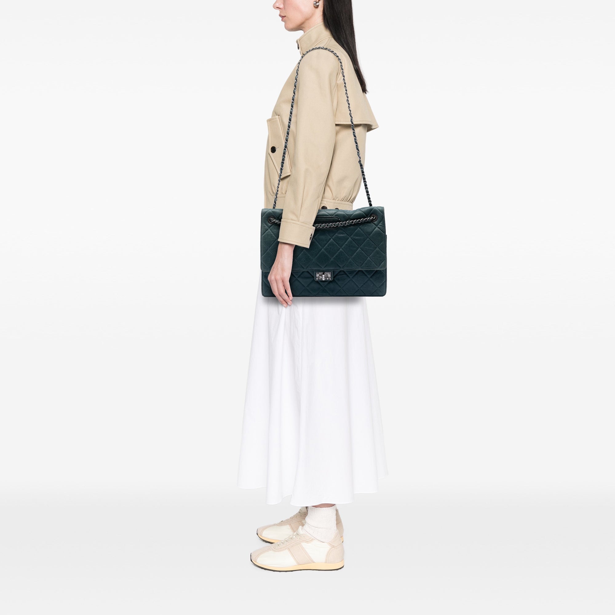 Chanel Paris Byzance Maxi Washed Lambskin Take Away Flap - image 5