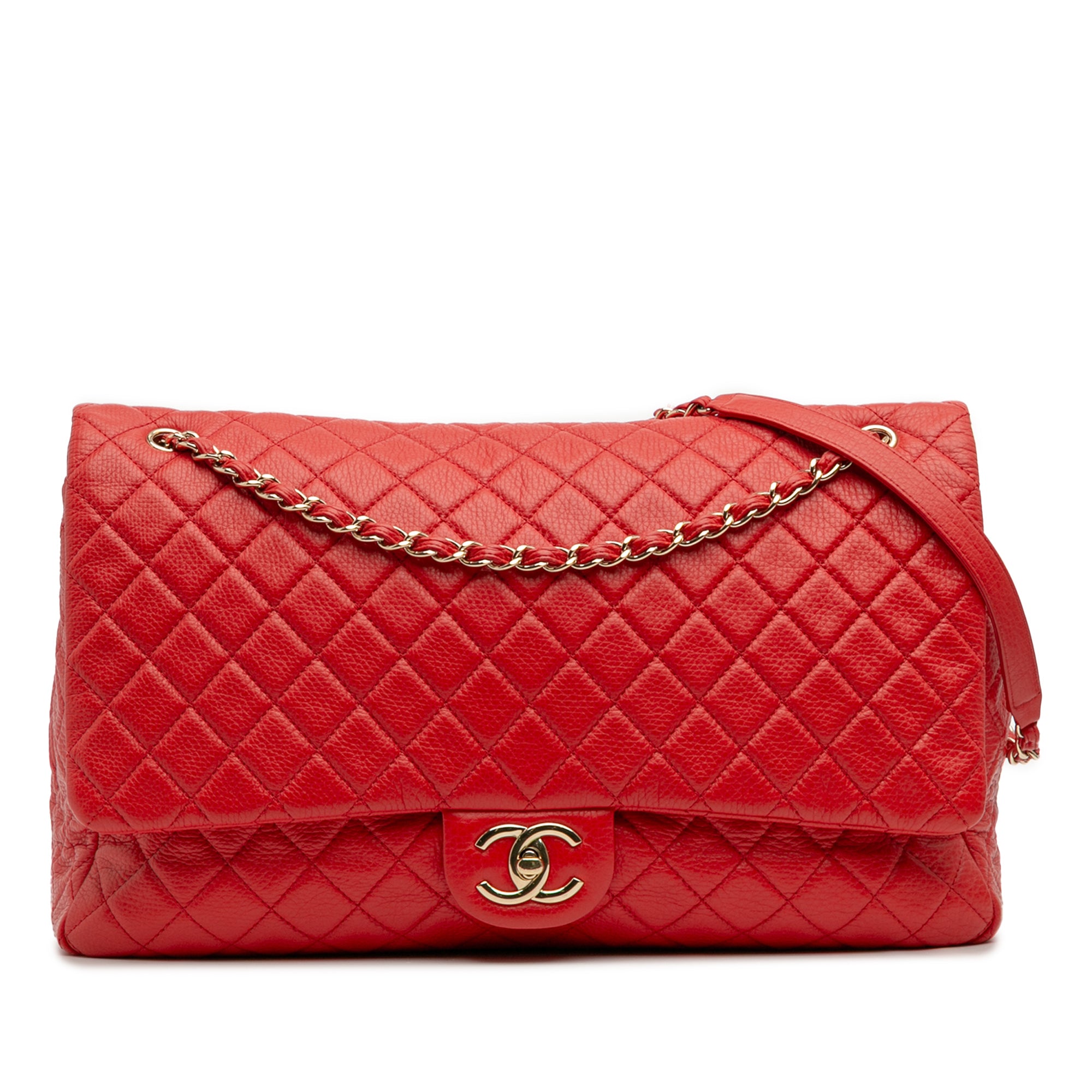 Chanel XXL Quilted Calfskin Travel Flap - image 1