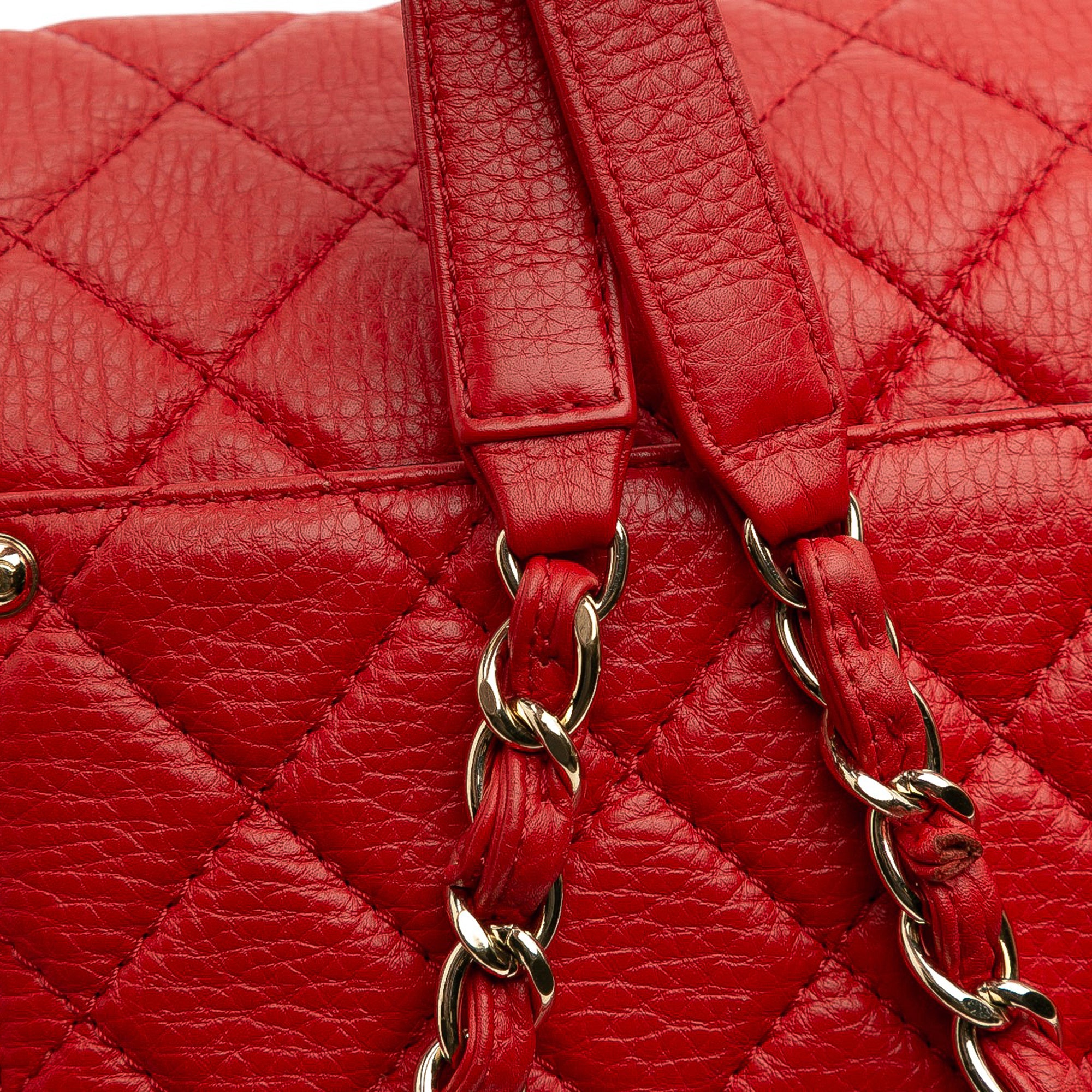 Chanel XXL Quilted Calfskin Travel Flap - image 11
