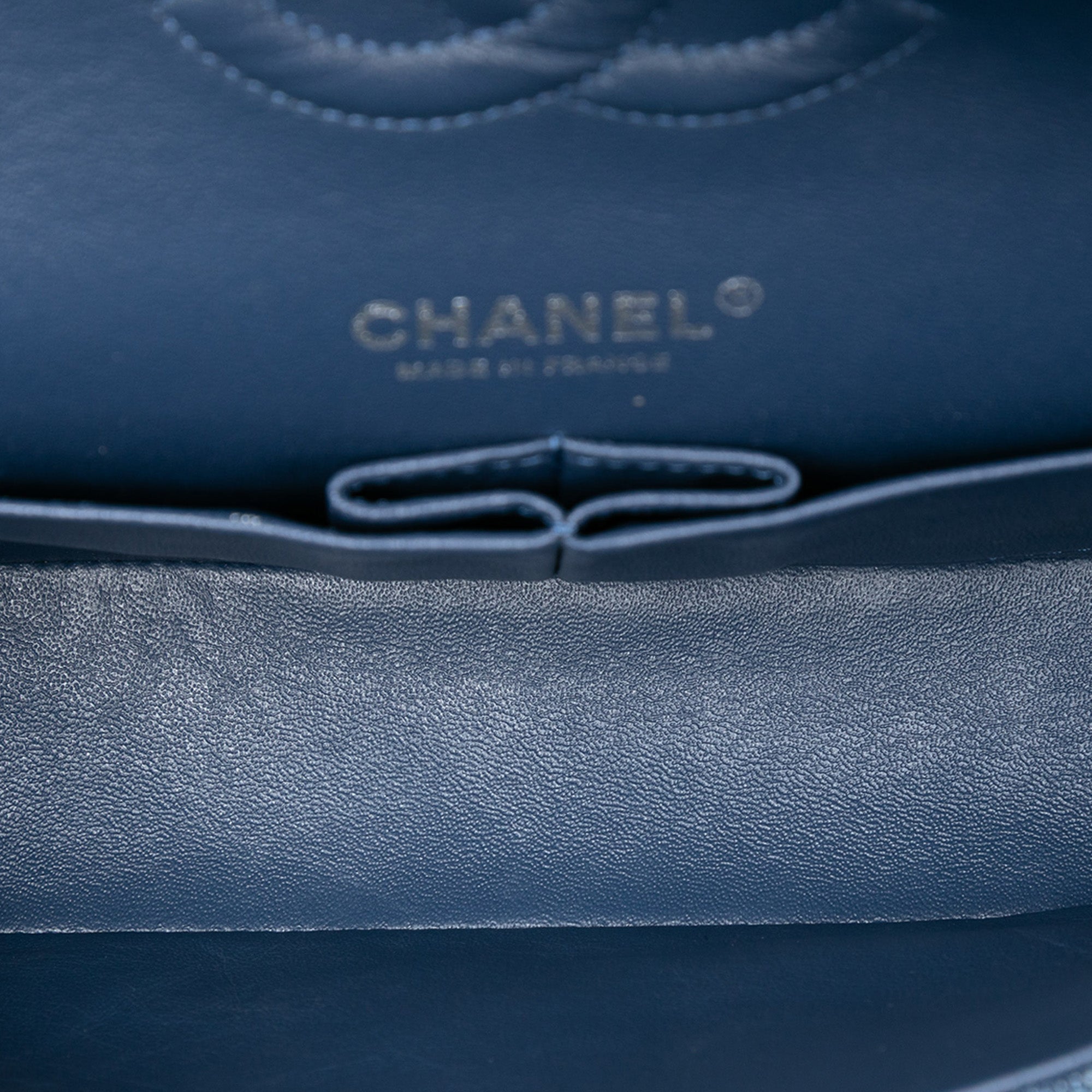 Chanel Medium Classic Denim Floral Double Flap - image 4