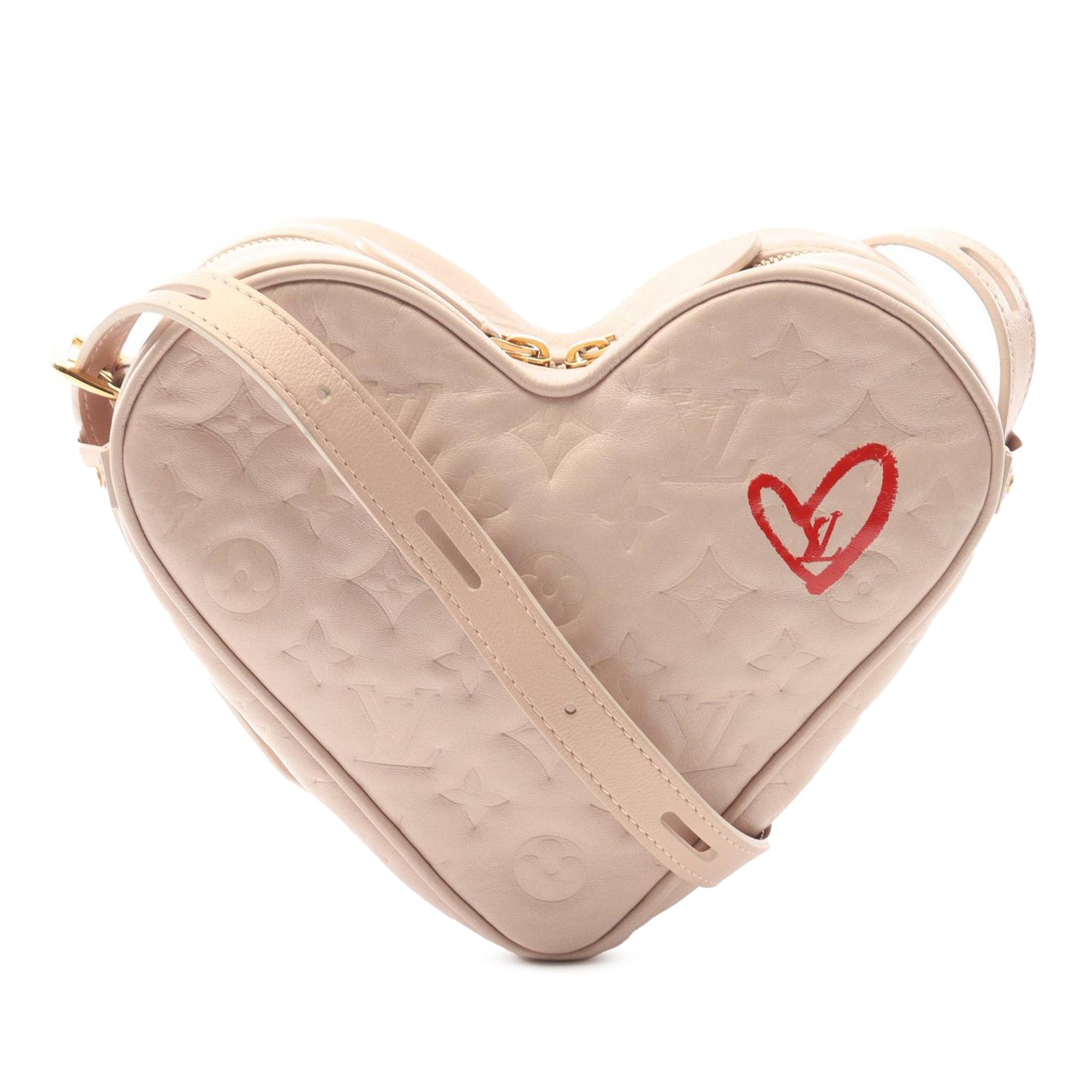 Louis Vuitton Monogram Embossed Lambskin Fall In Love Sac Coeur - image 1
