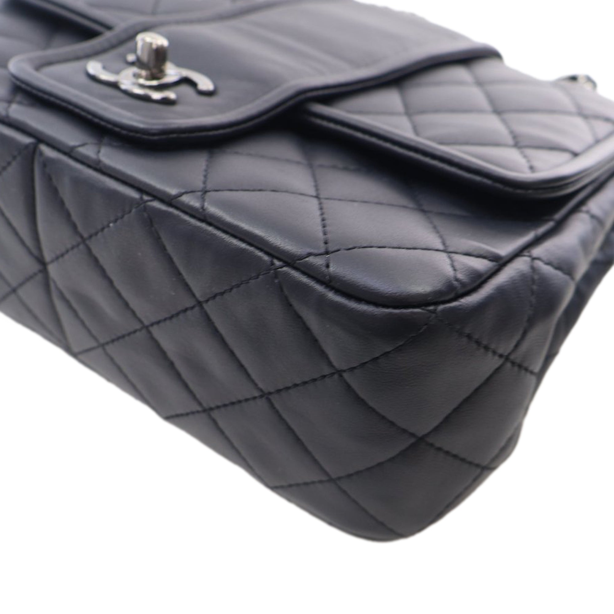 Chanel Quilted Lambskin Elementary Chic Flap - image 10
