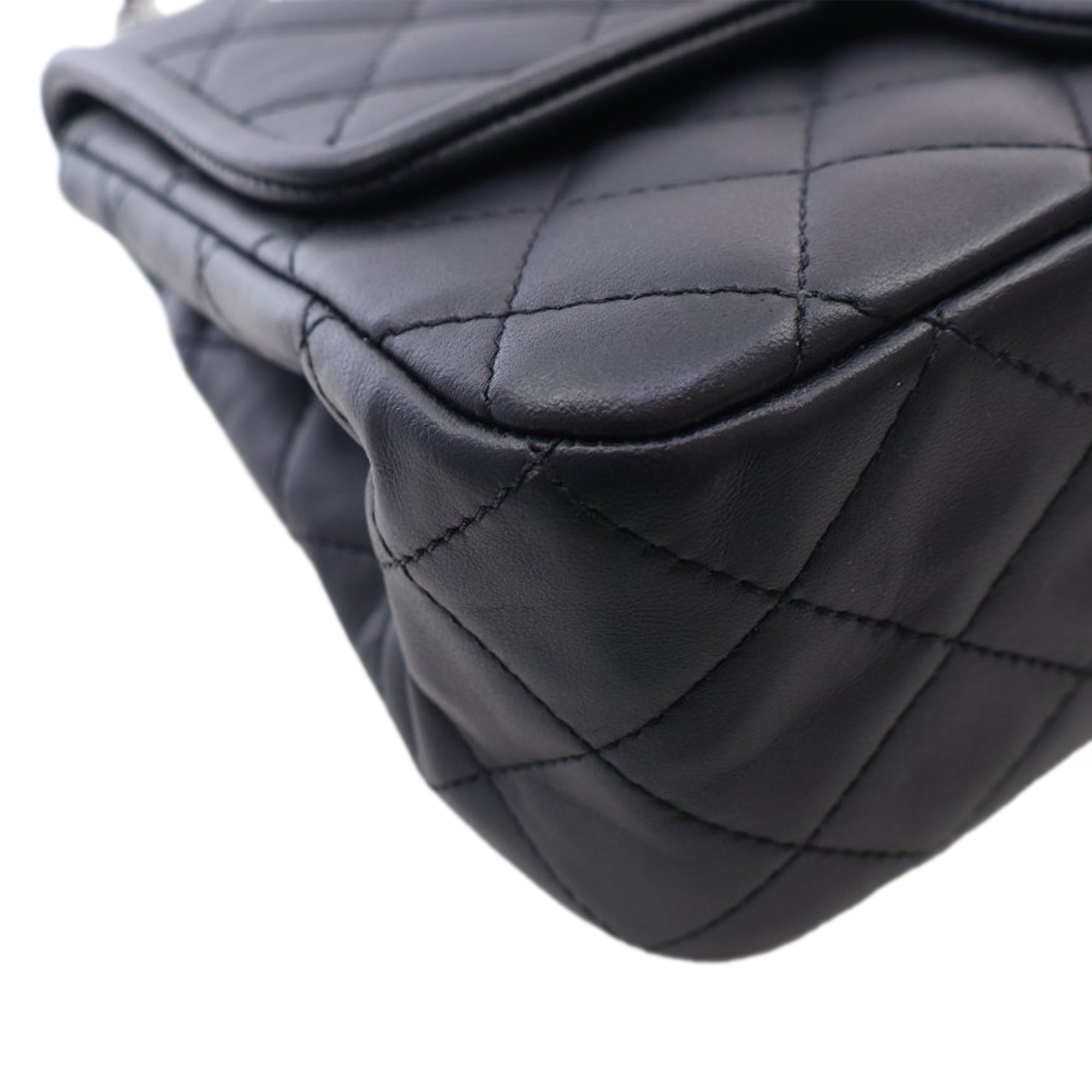 Chanel Quilted Lambskin Elementary Chic Flap - image 11