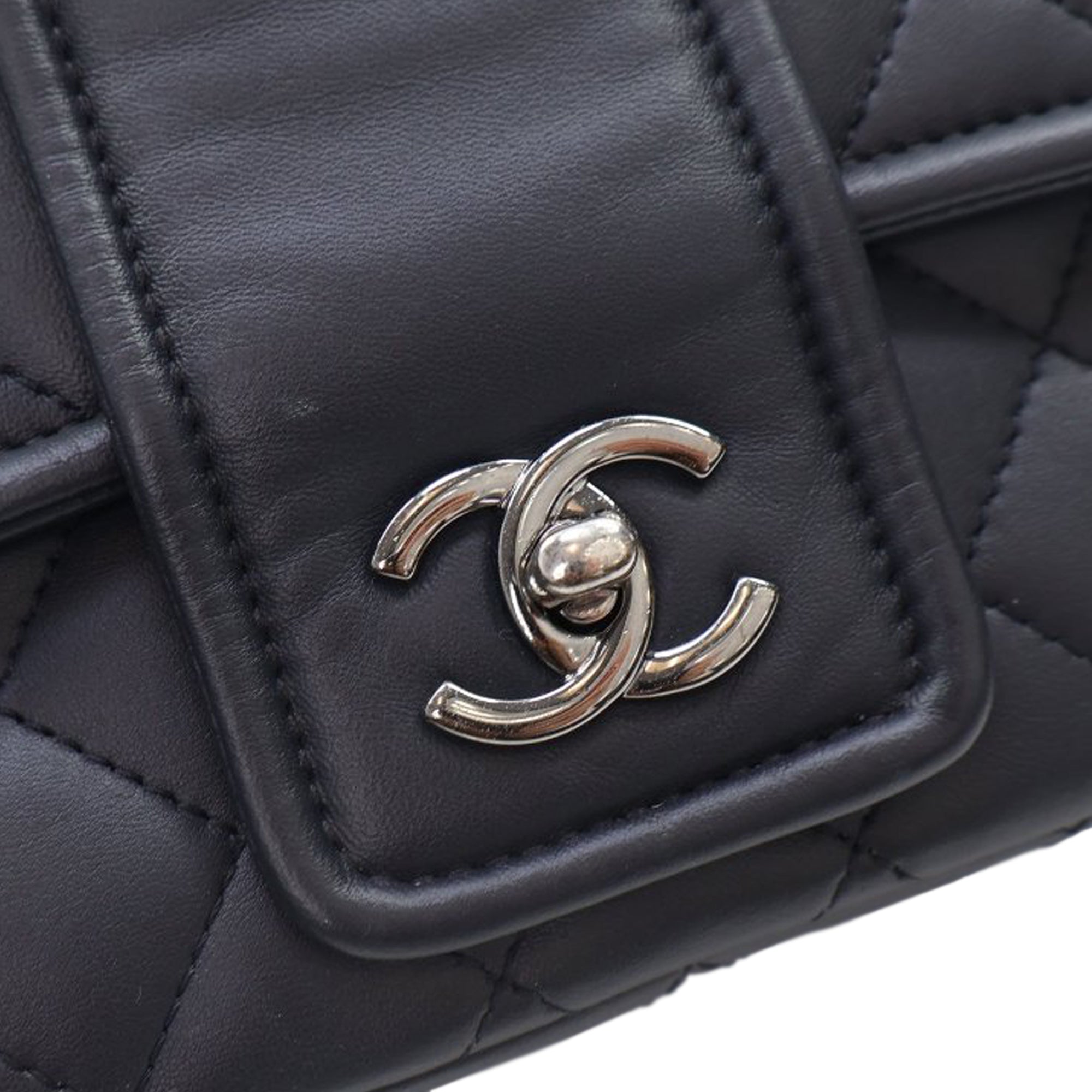 Chanel Quilted Lambskin Elementary Chic Flap - image 6