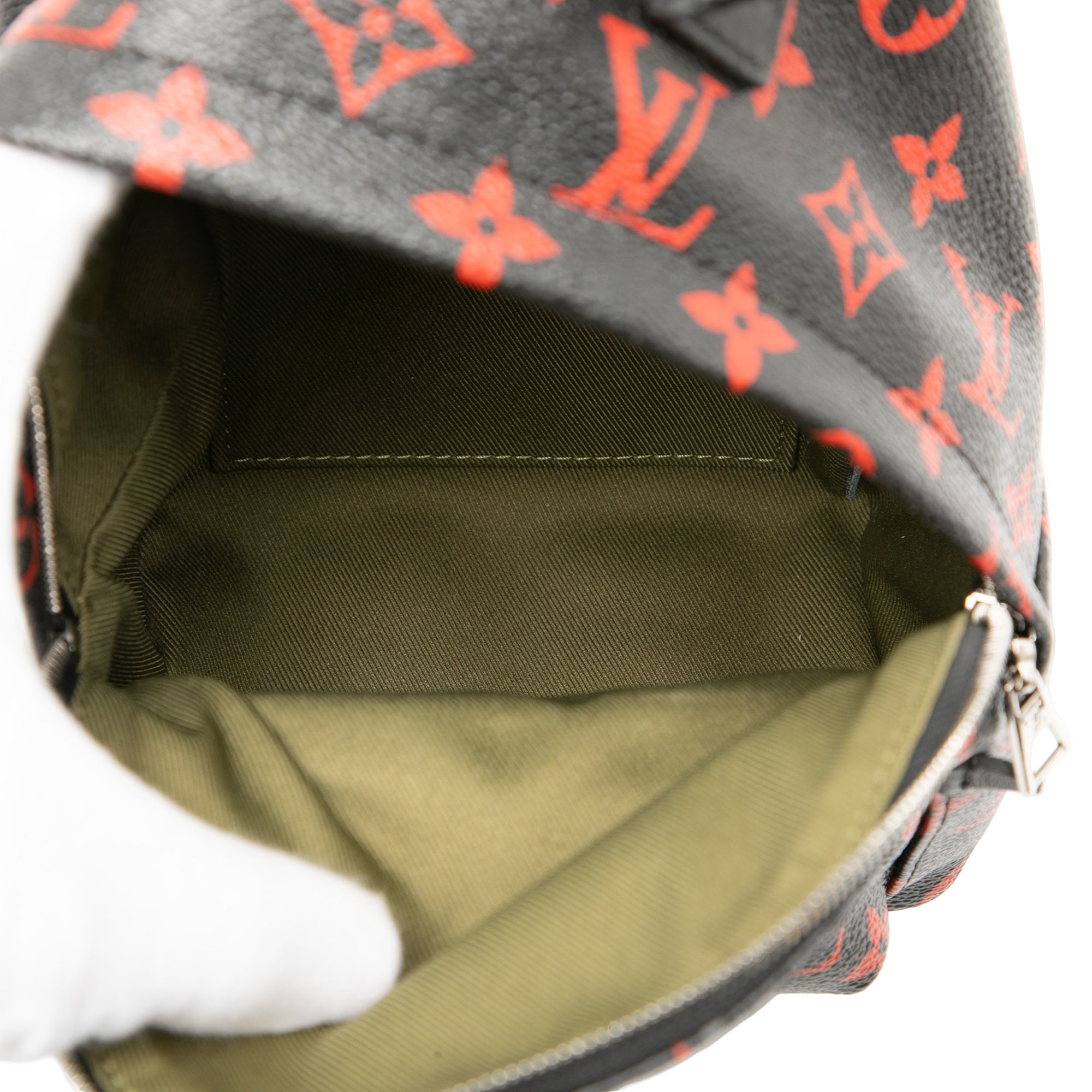 Louis Vuitton Limited Edition Monogram Infrarouge Mini Palm Springs - image 4
