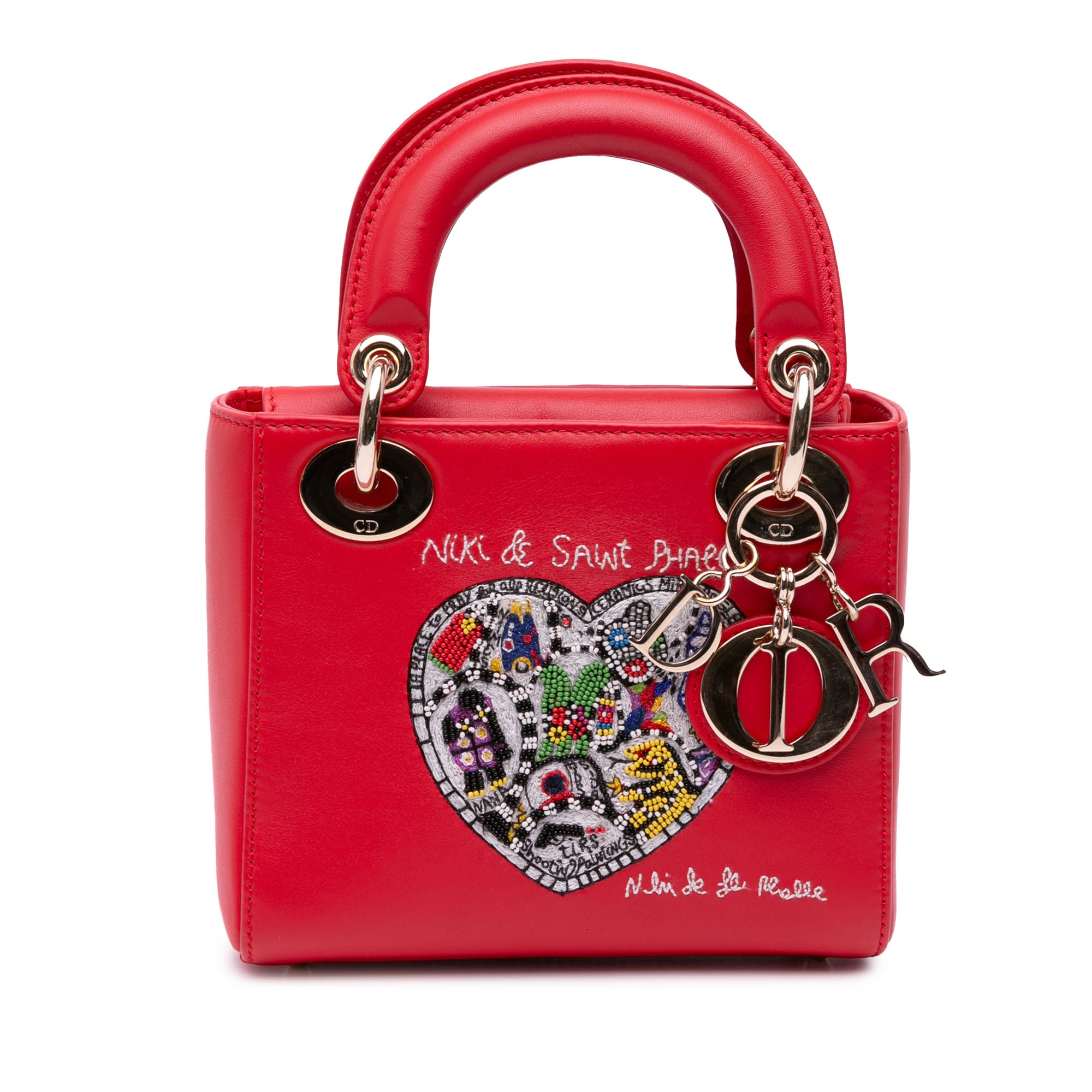 Dior Niki De Saint Phalle Mini Calfskin Lady Dior - image 1