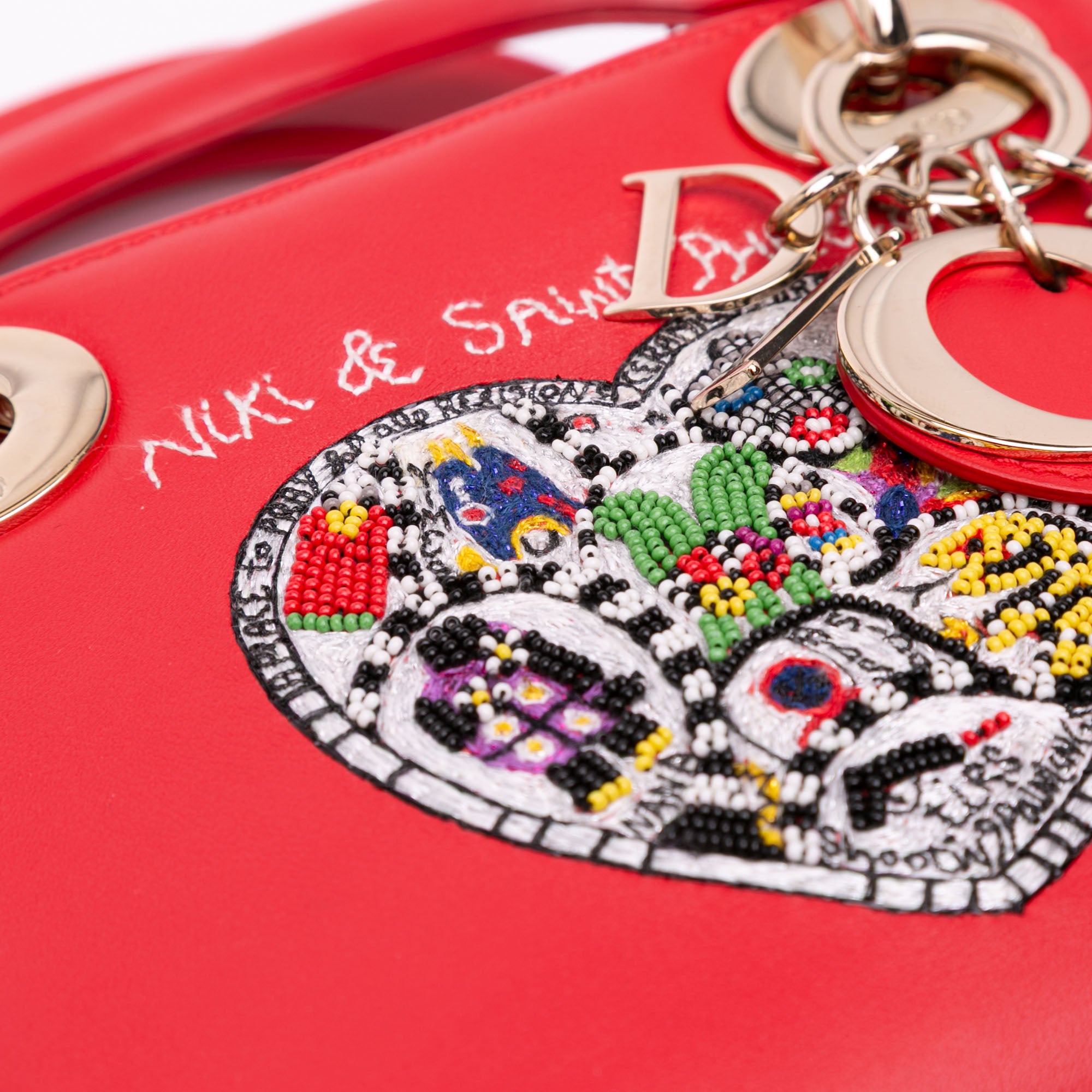 Dior Niki De Saint Phalle Mini Calfskin Lady Dior - image 5