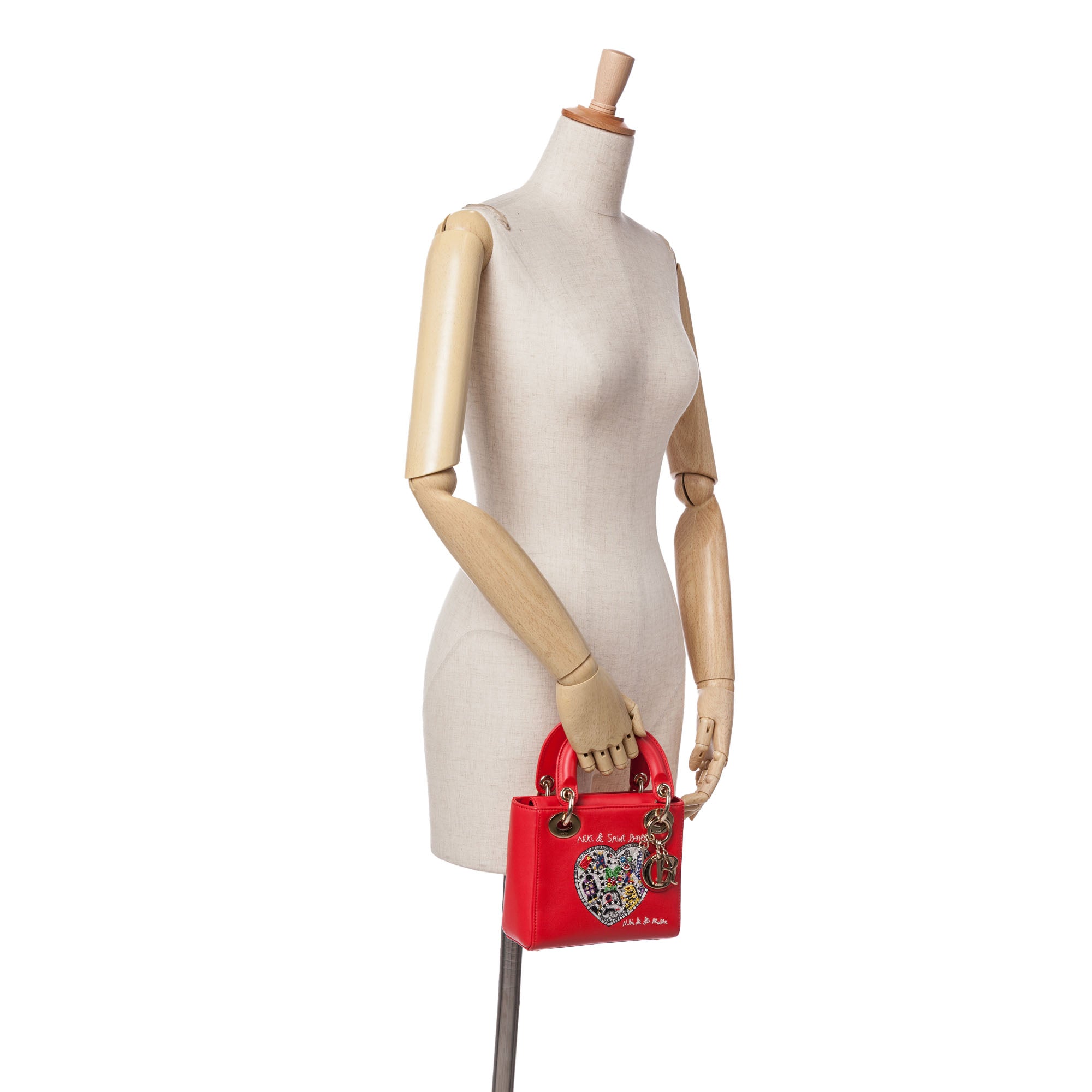 Dior Niki De Saint Phalle Mini Calfskin Lady Dior - image 9