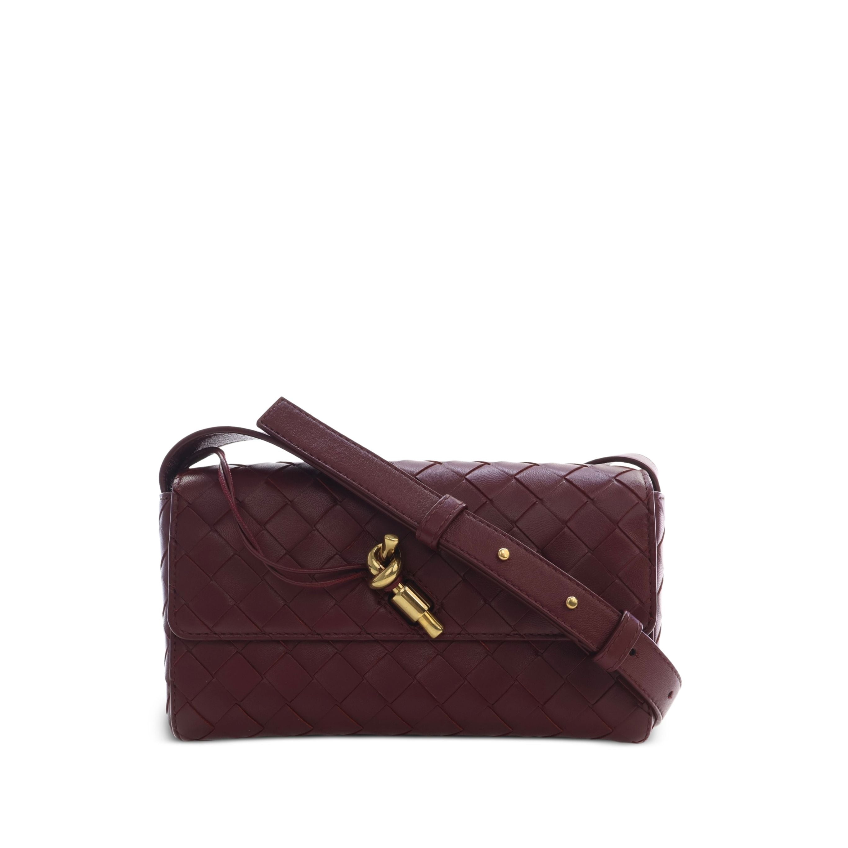 Bottega Veneta Mini Nappa Intrecciato Andiamo Crossbody - image 1