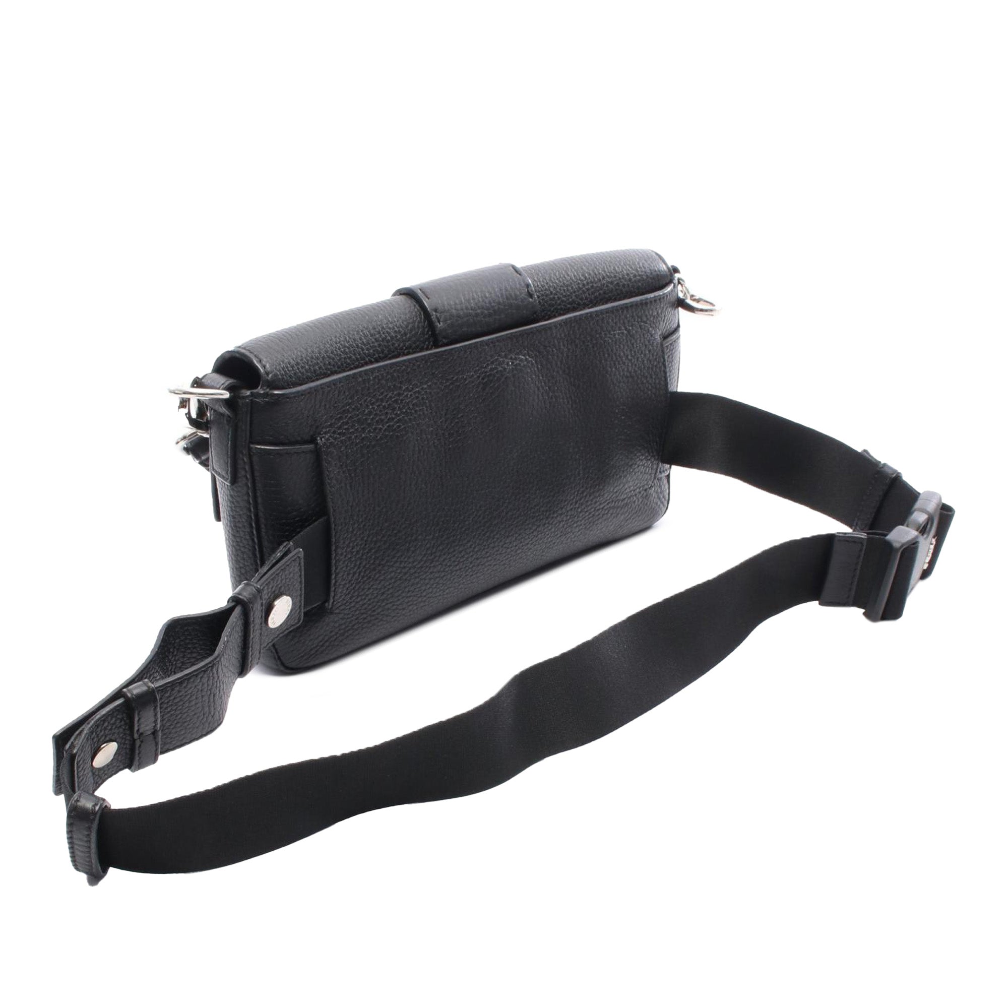 Fendi Leather Selleria Convertible Baguette Satchel - image 2