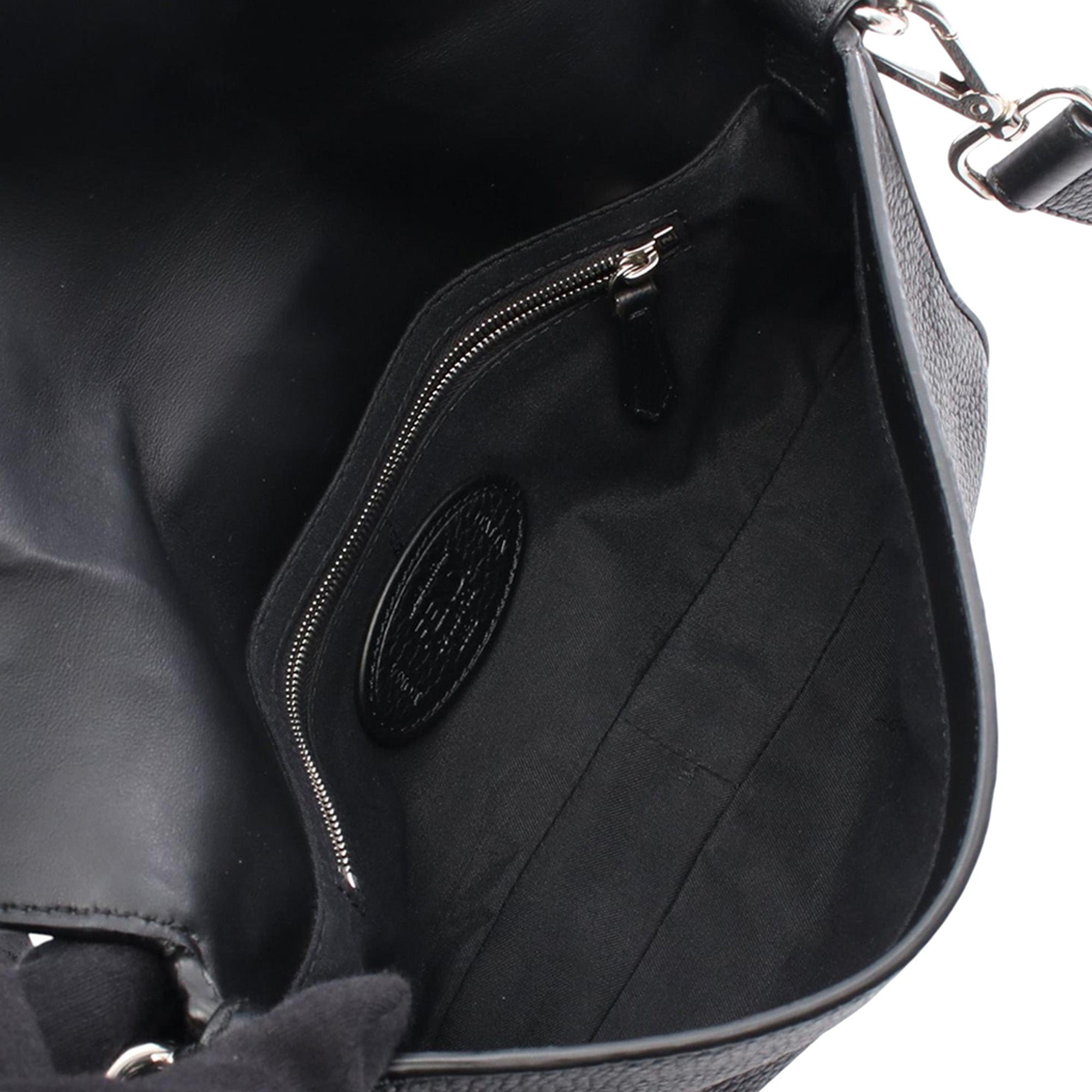 Fendi Leather Selleria Convertible Baguette Satchel - image 3