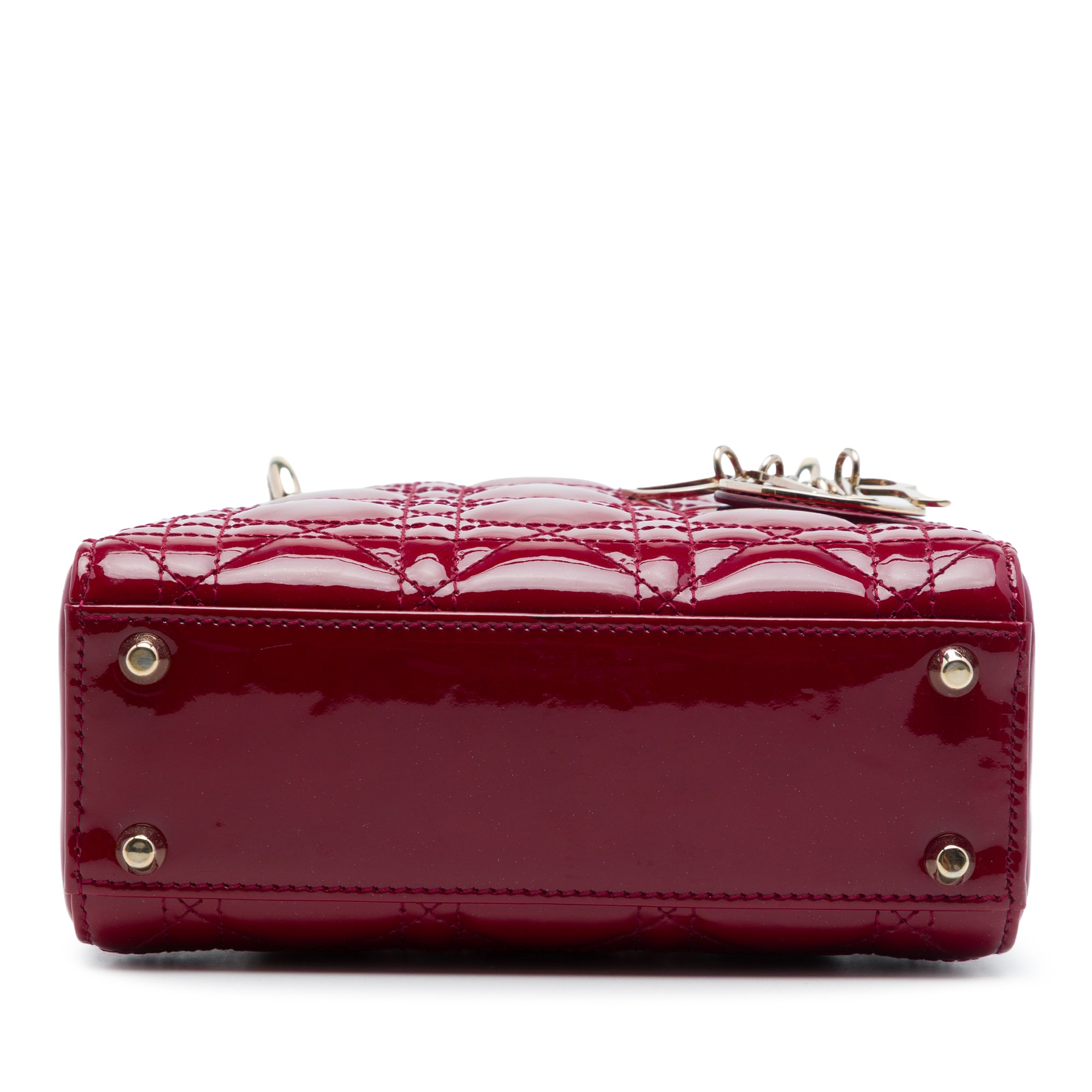 Dior Mini Patent Cannage Lady Dior - image 3