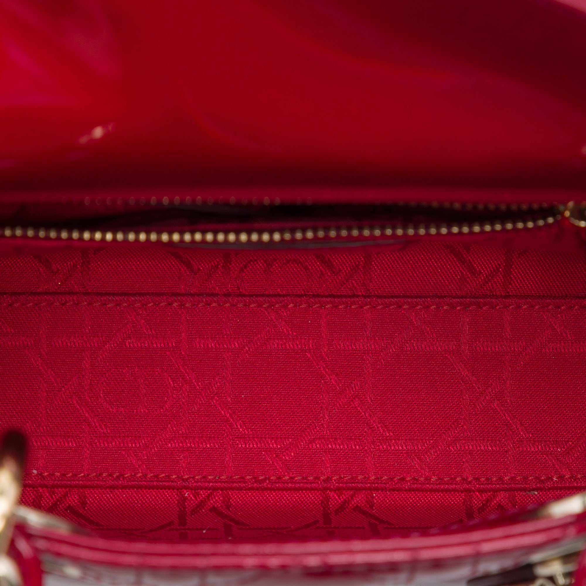 Dior Mini Patent Cannage Lady Dior - image 4