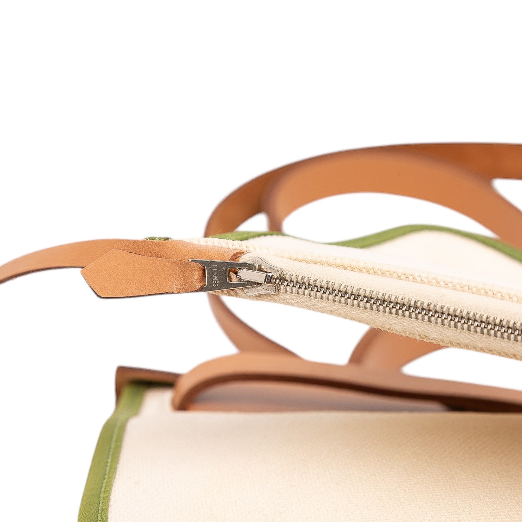 Hermès Toile Herbag Zip 31 - image 9