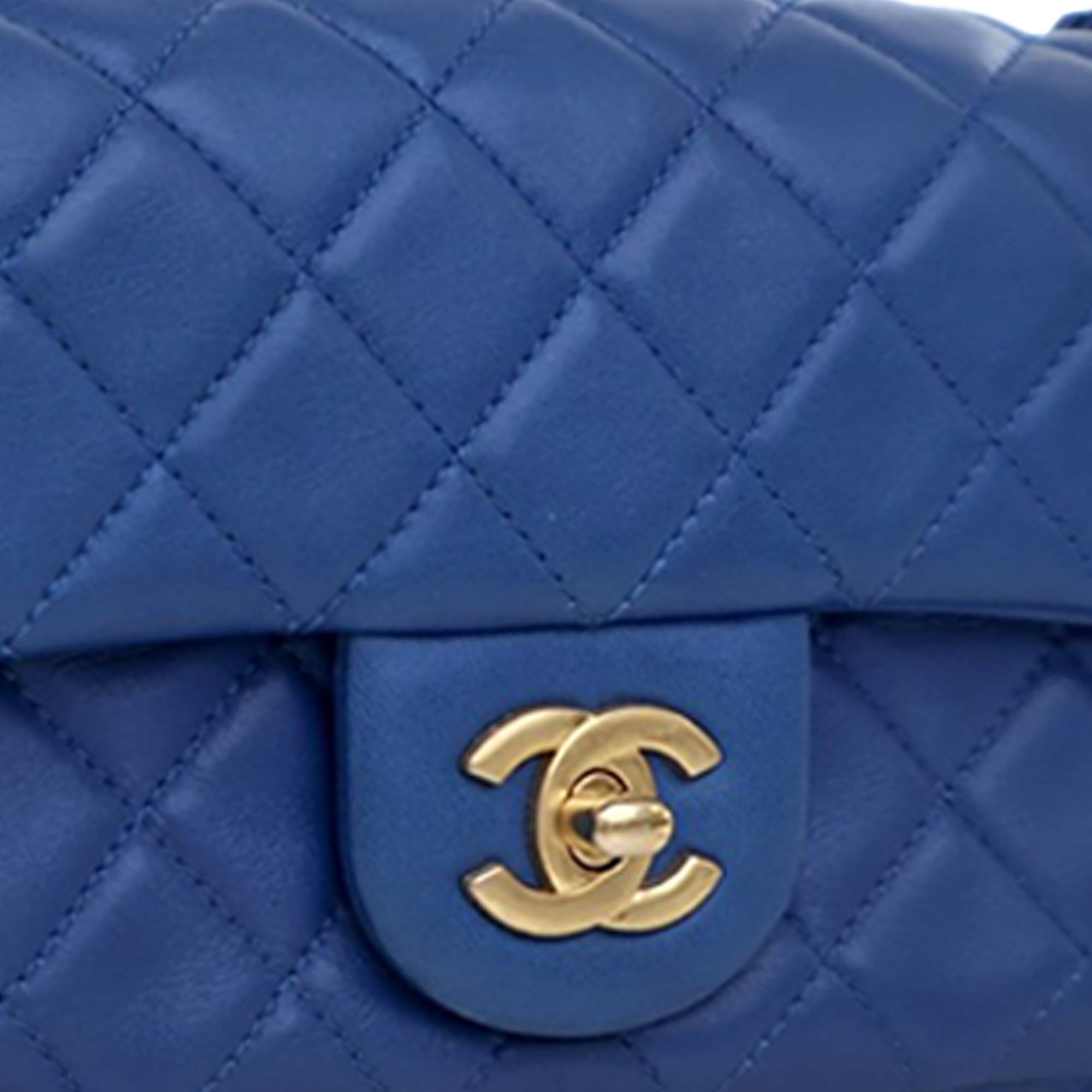 Chanel Mini Rectangular Classic Lambskin Pearl Crush Single Flap - image 2
