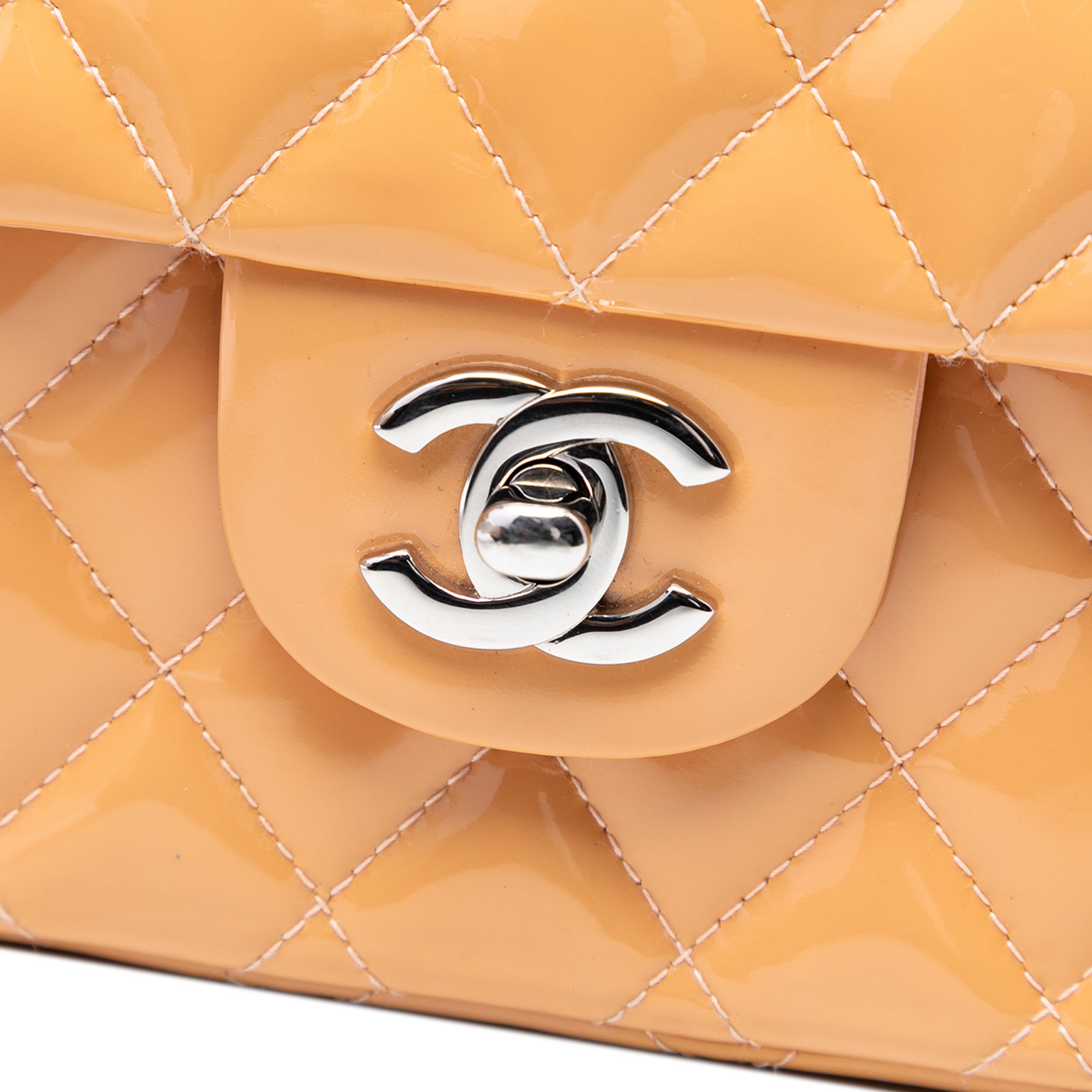 Chanel Classic Patent East West Single Flap - image 5