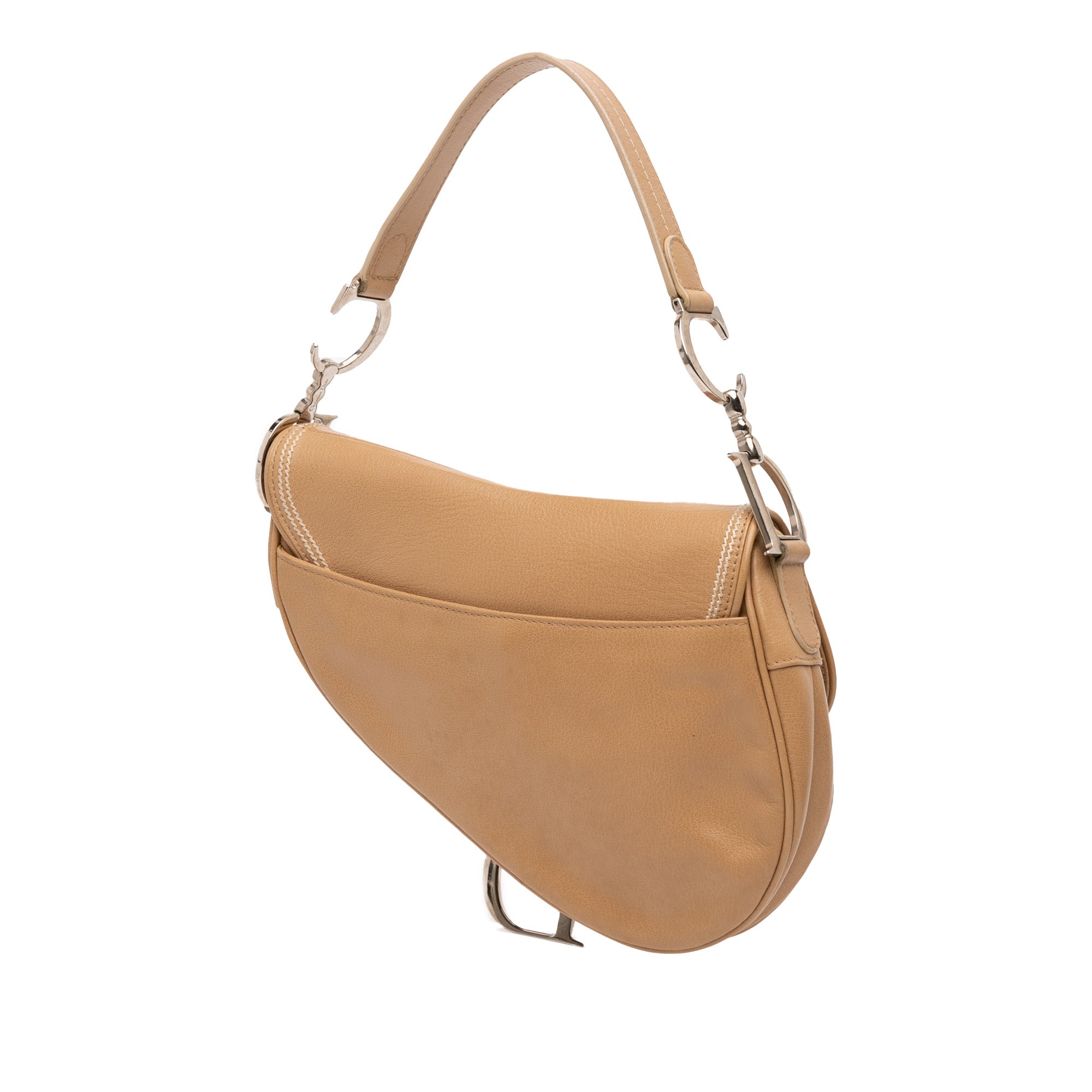 Dior Leather Saddle Bag - image 2