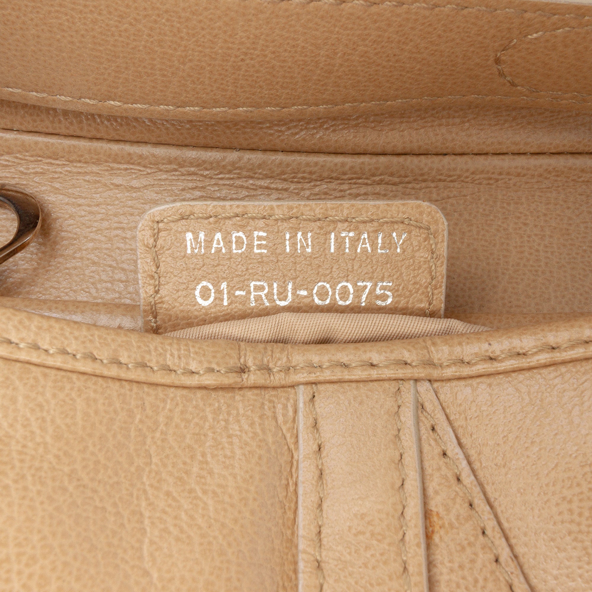 Dior Leather Saddle Bag - image 6