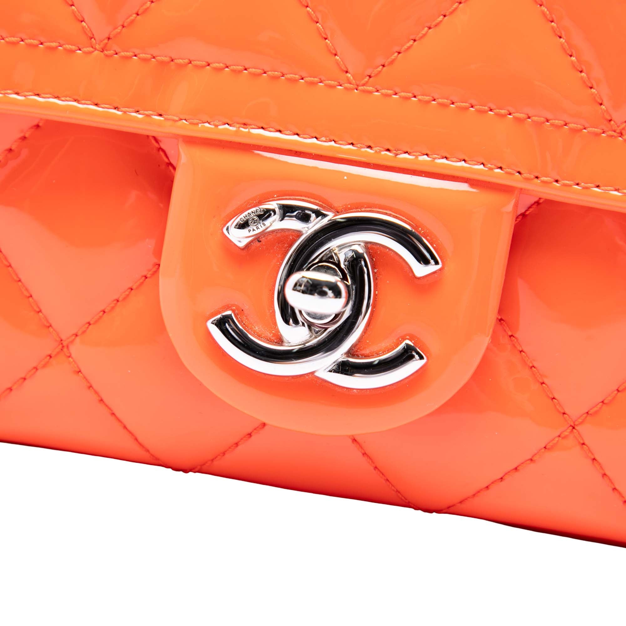 Chanel Small Quilted Patent Coco Shine Flap - image 5