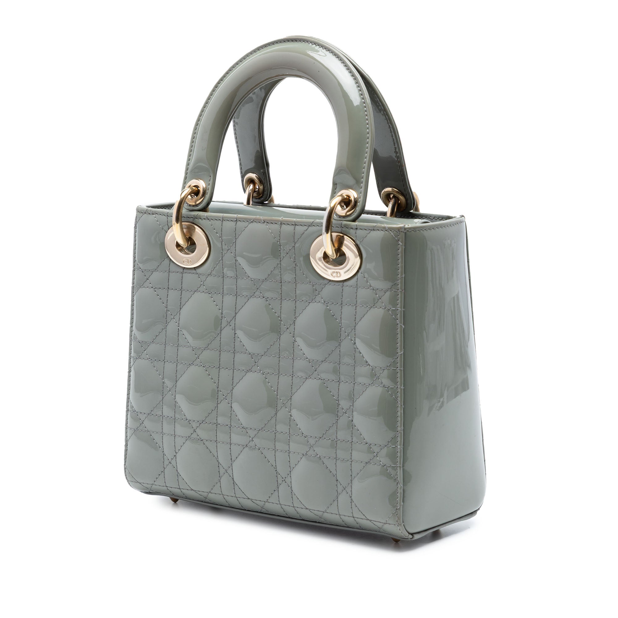 Dior Small Patent Cannage Lady Dior - image 2