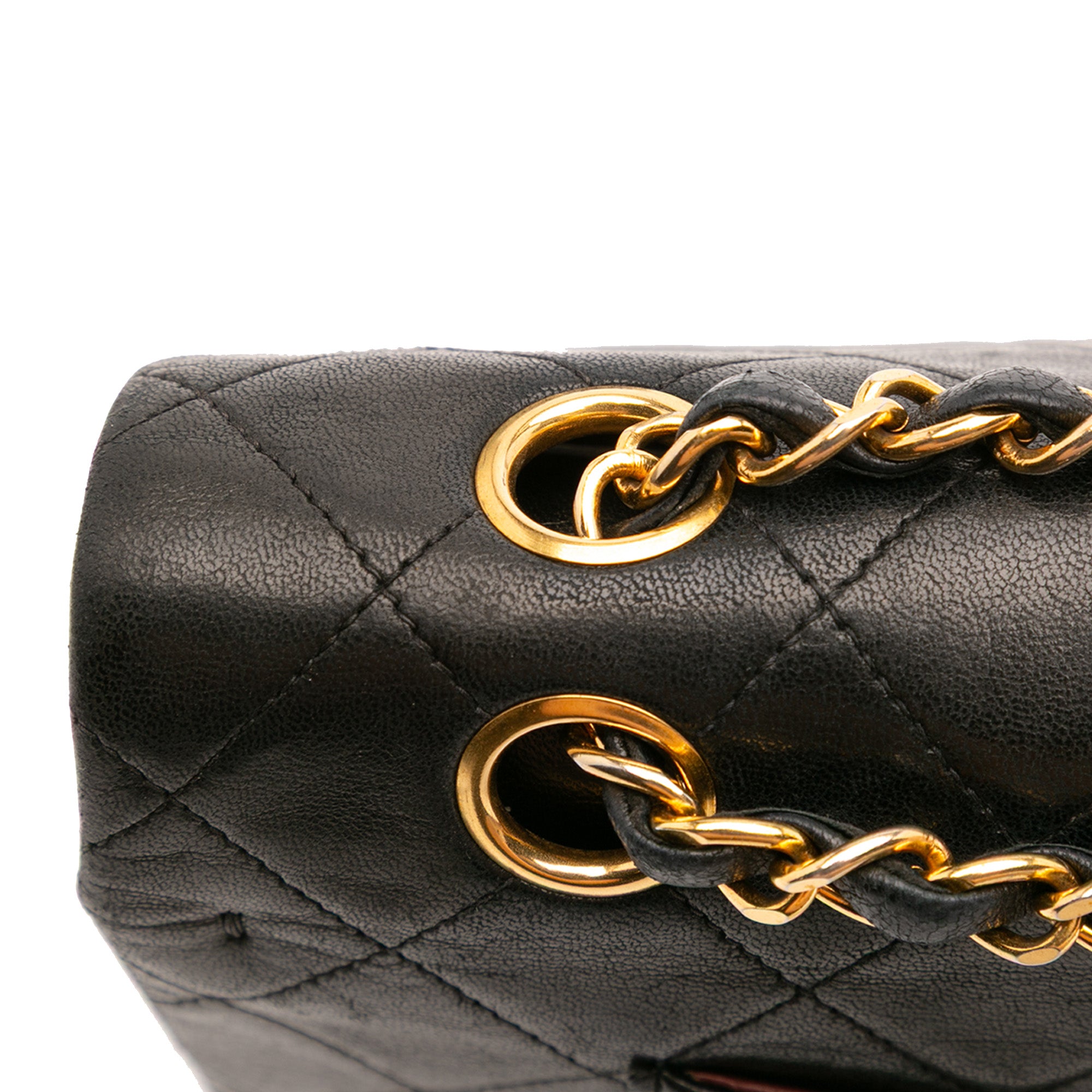 Chanel Medium Classic Lambskin Double Flap - image 10