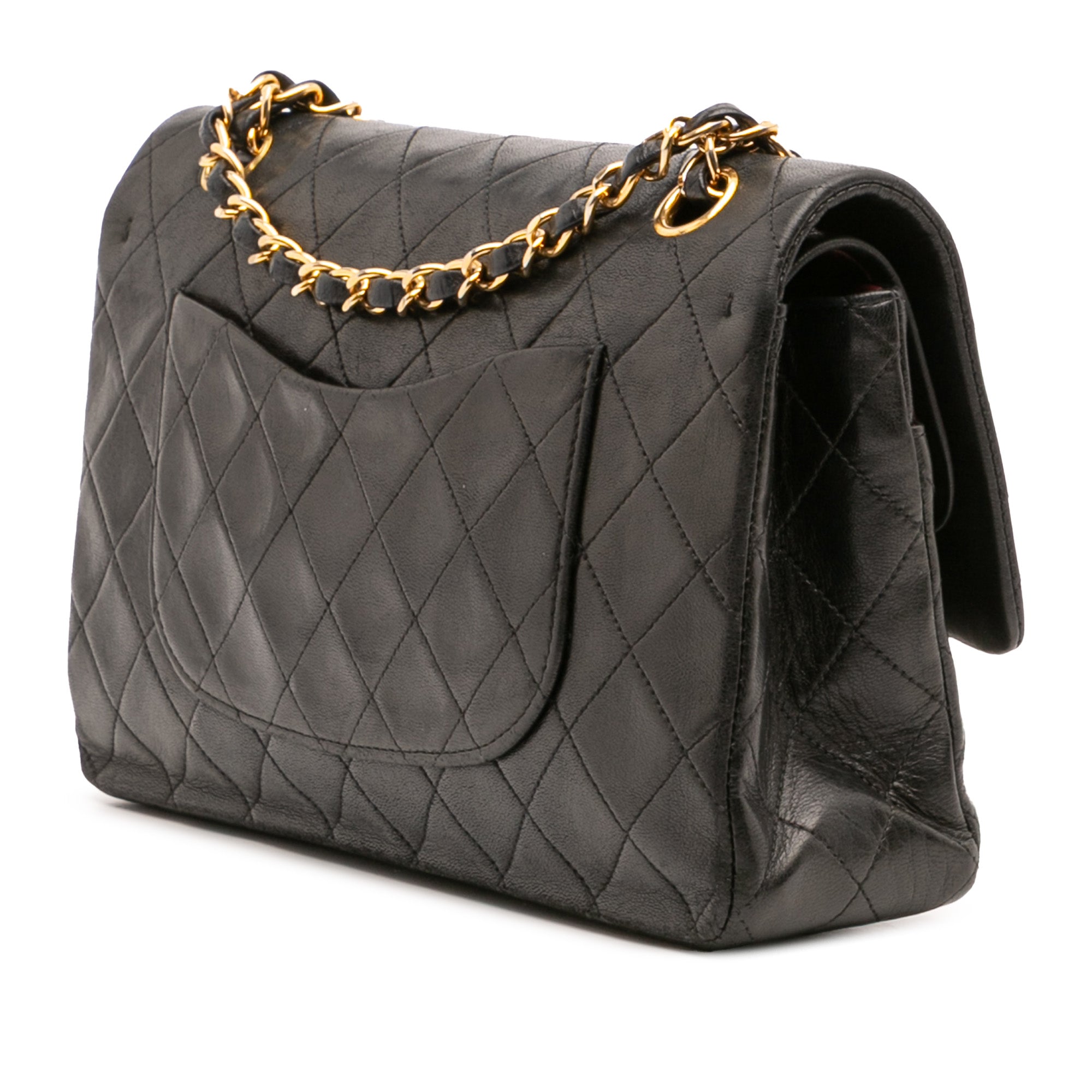 Chanel Medium Classic Lambskin Double Flap - image 2