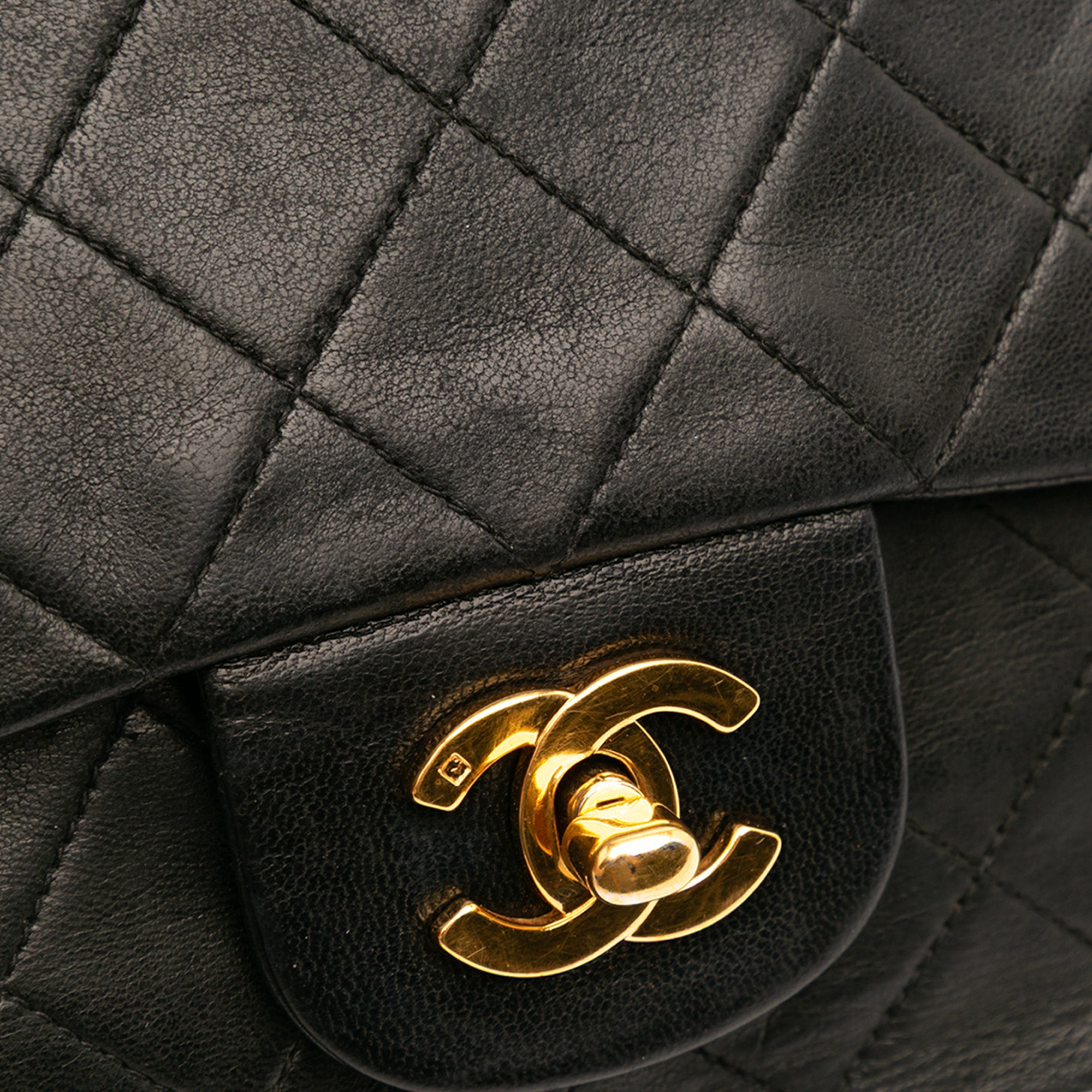 Chanel Medium Classic Lambskin Double Flap - image 8
