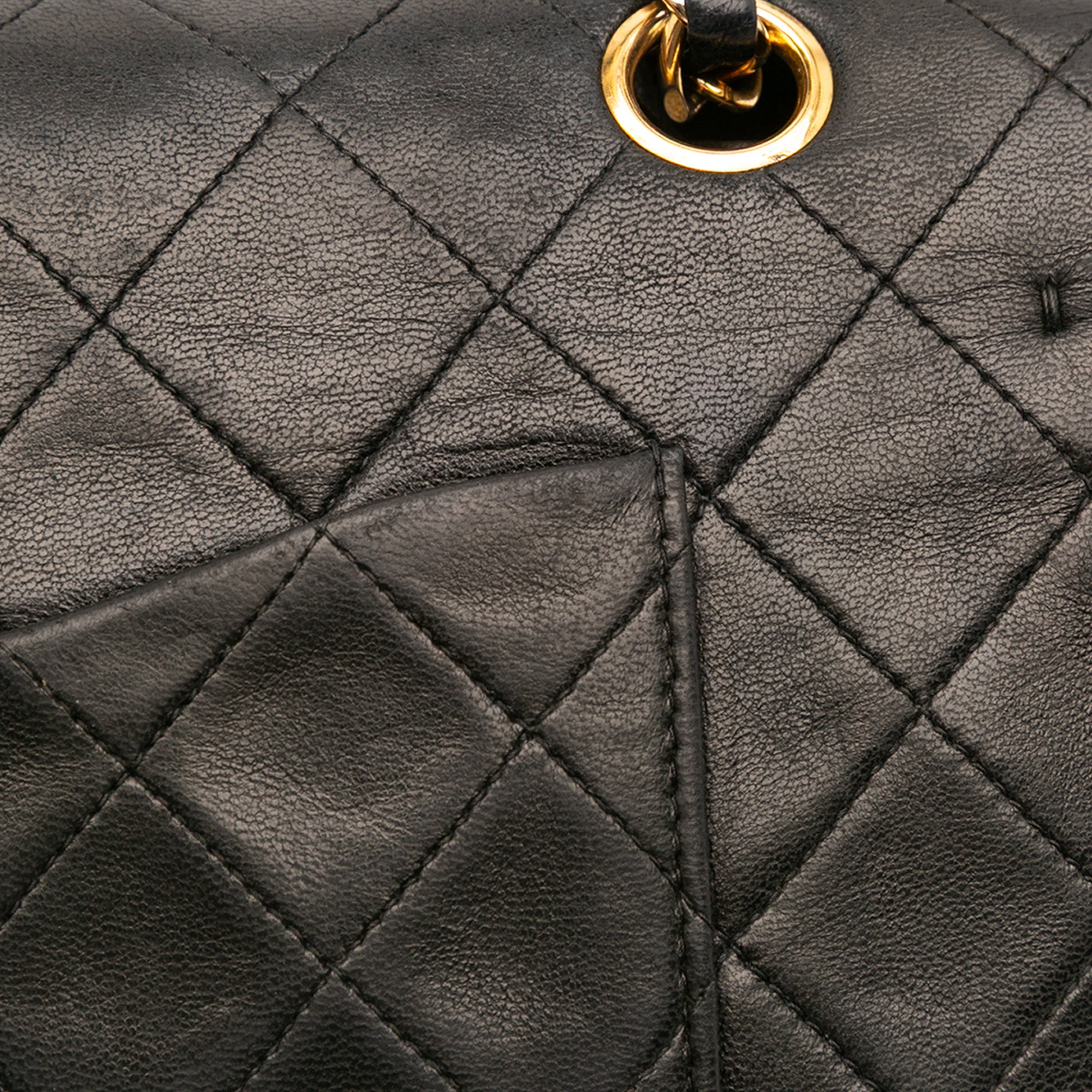 Chanel Medium Classic Lambskin Double Flap - image 9