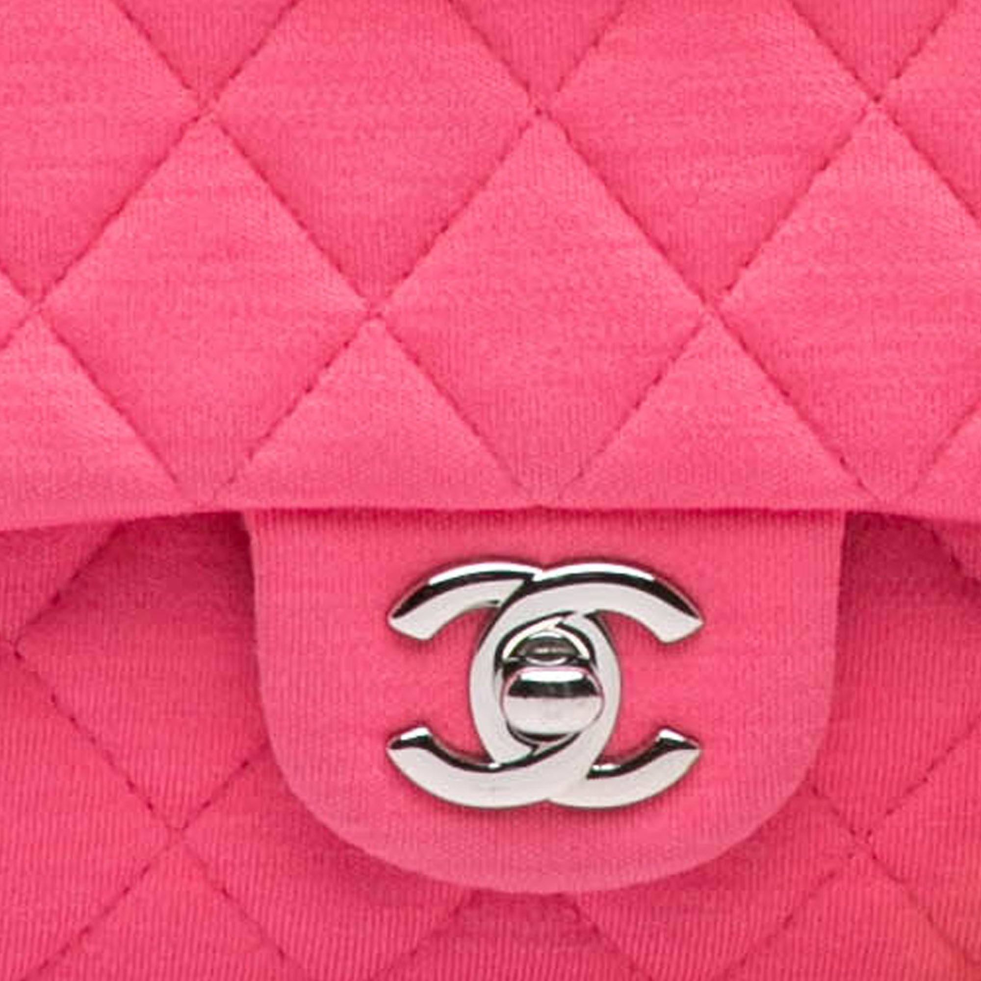 Chanel Medium Classic Jersey Double Flap - image 8
