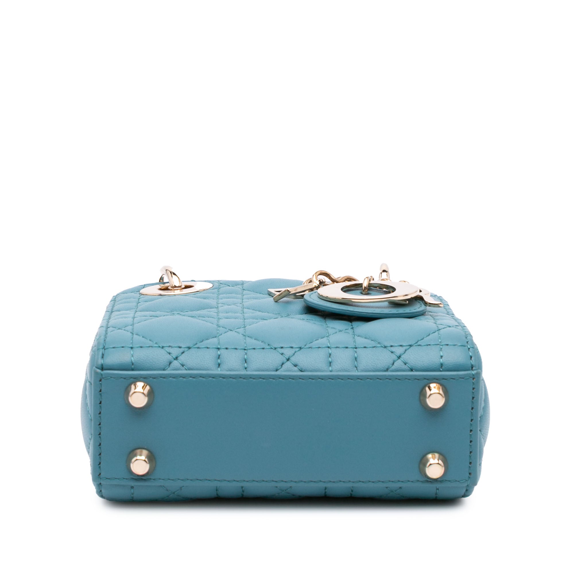 Dior Micro Lambskin Cannage Lady Dior - image 3