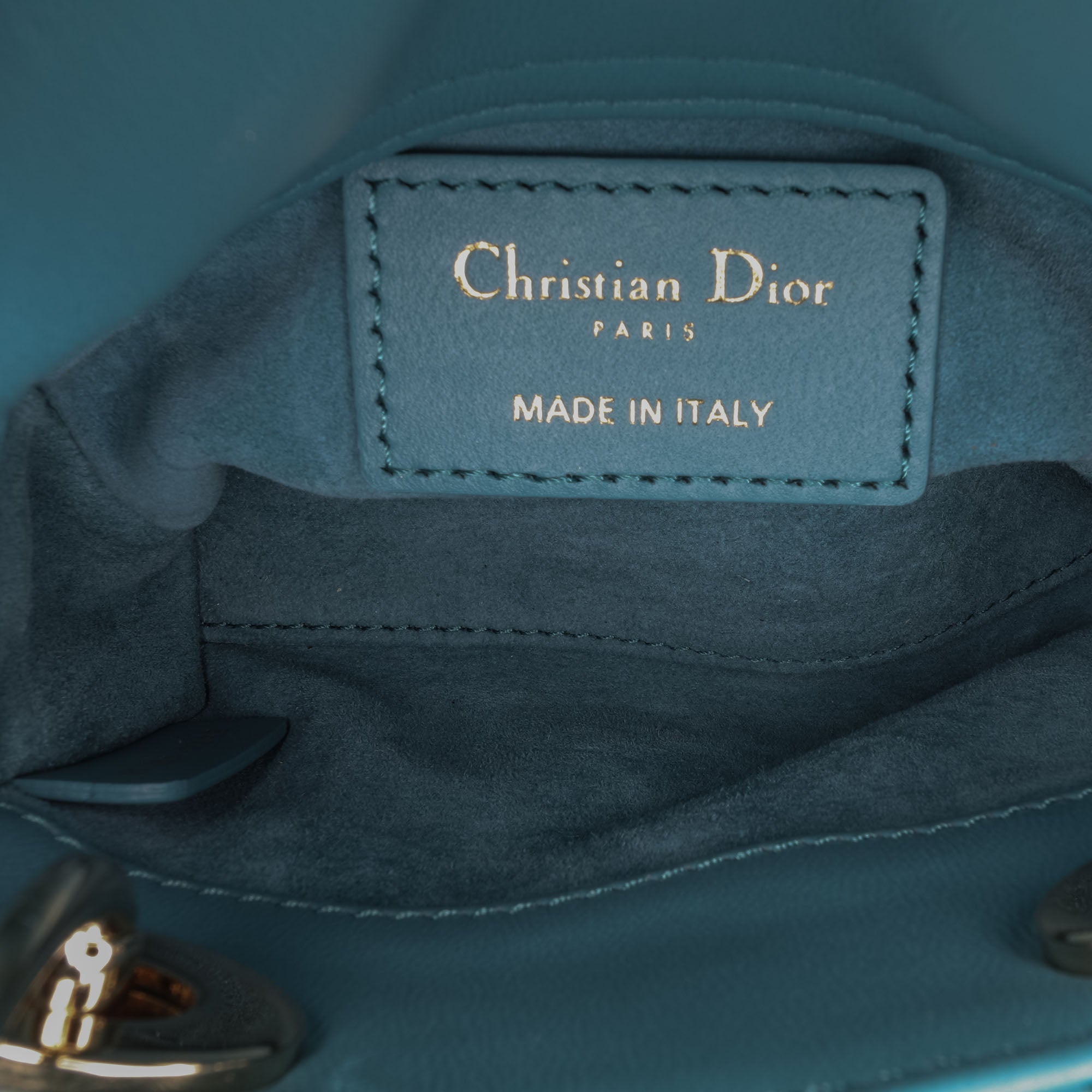 Dior Micro Lambskin Cannage Lady Dior - image 5