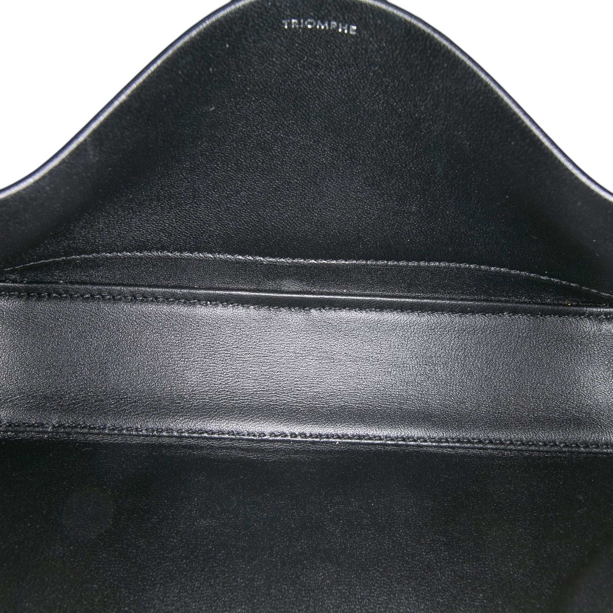 Celine Shiny Calfskin Claude Chain Shoulder Bag - image 4