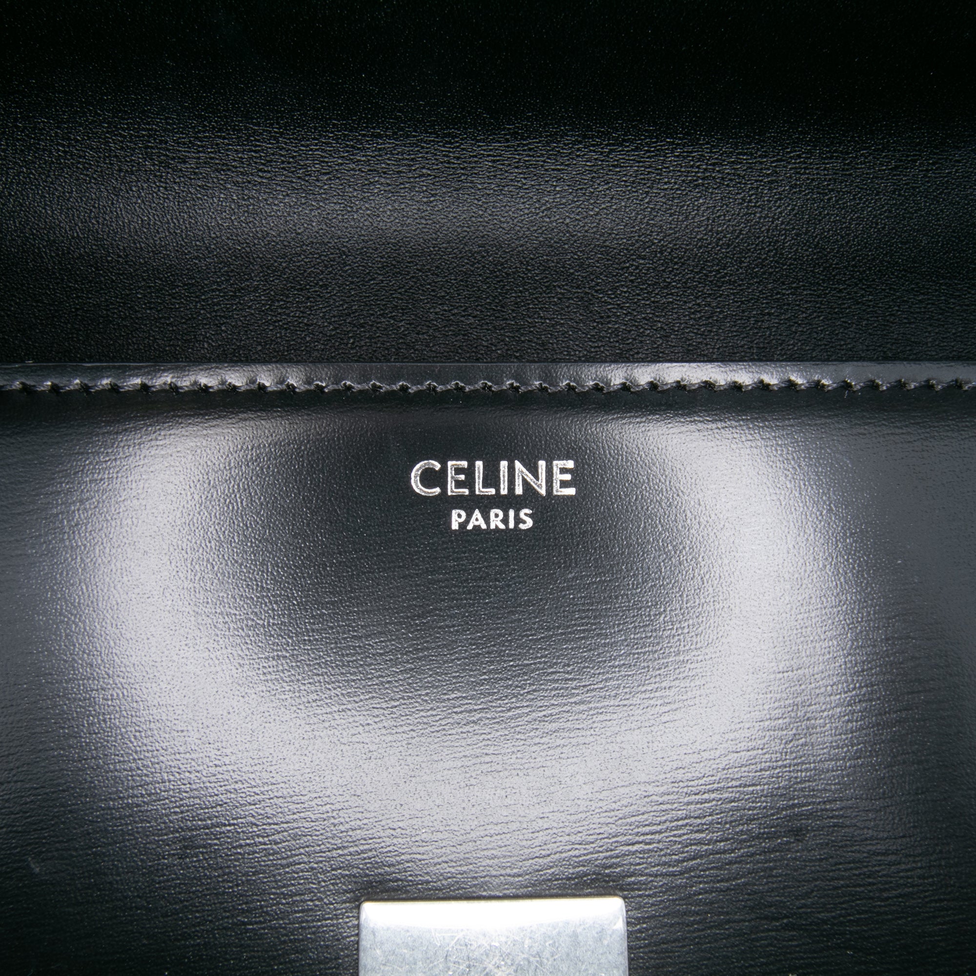 Celine Shiny Calfskin Claude Chain Shoulder Bag - image 5
