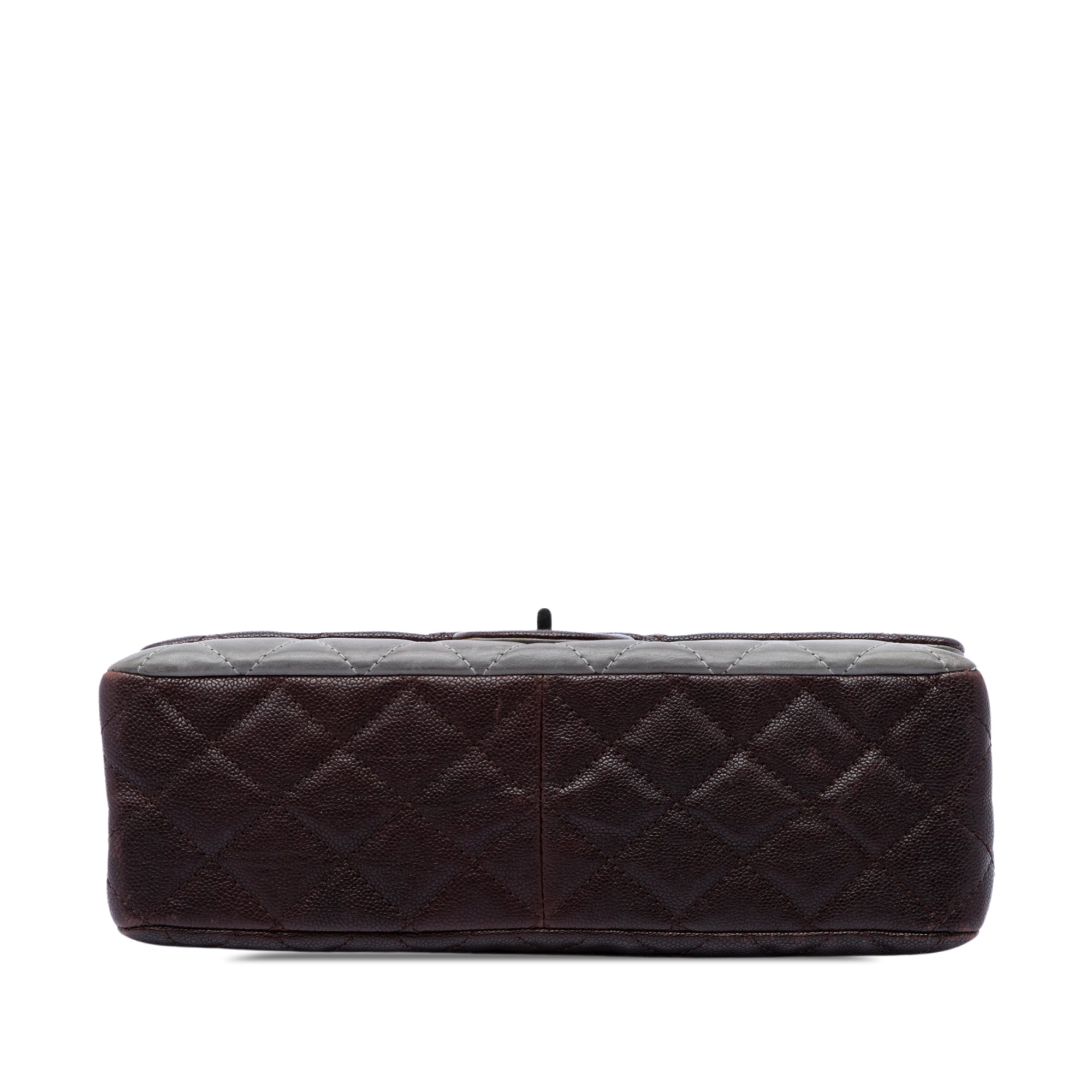 Chanel Bicolor Quilted Caviar and Iridescent Calfskin Reissue 2.55 Double Flap 227 - image 3