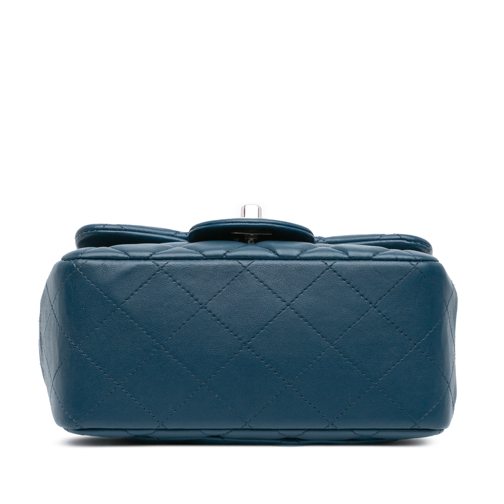 Chanel Mini Square Classic Lambskin Single Flap - image 3