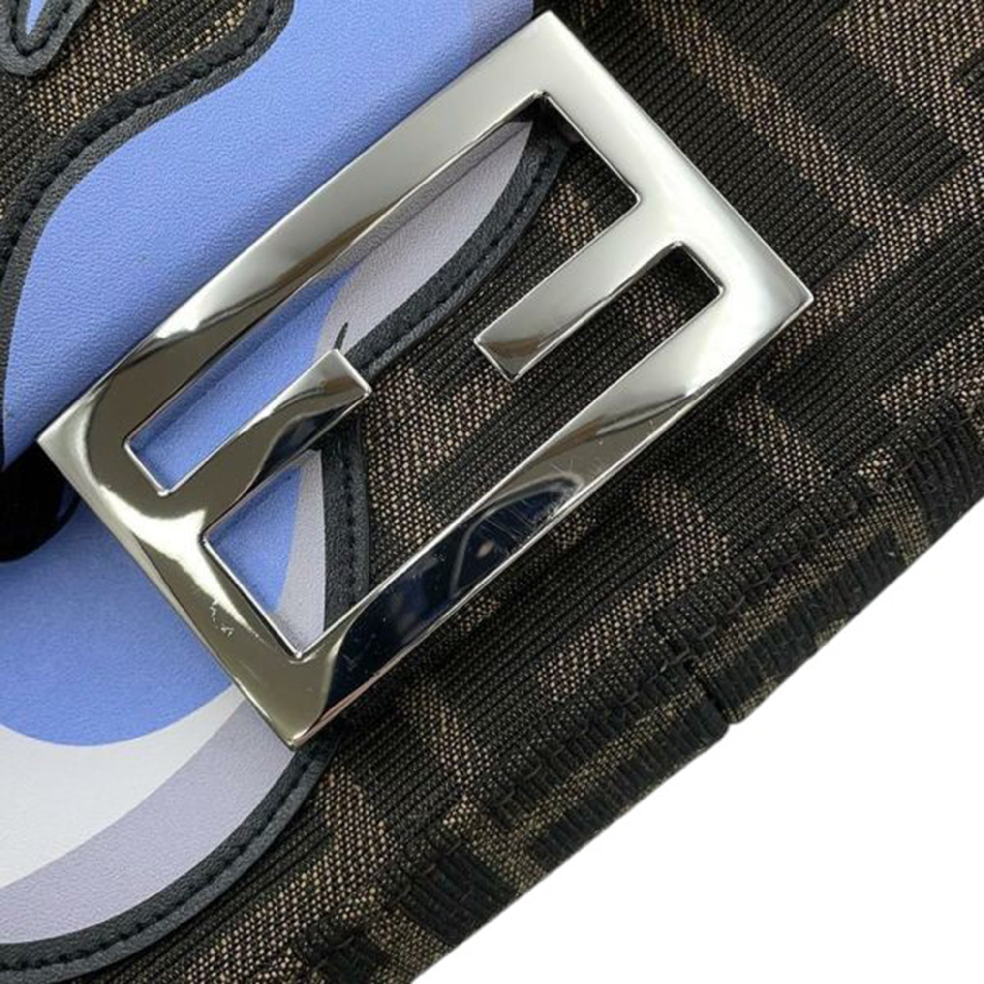 Fendi FRGMT Pokemon Mini Zucca Canvas Baguette Satchel - image 10