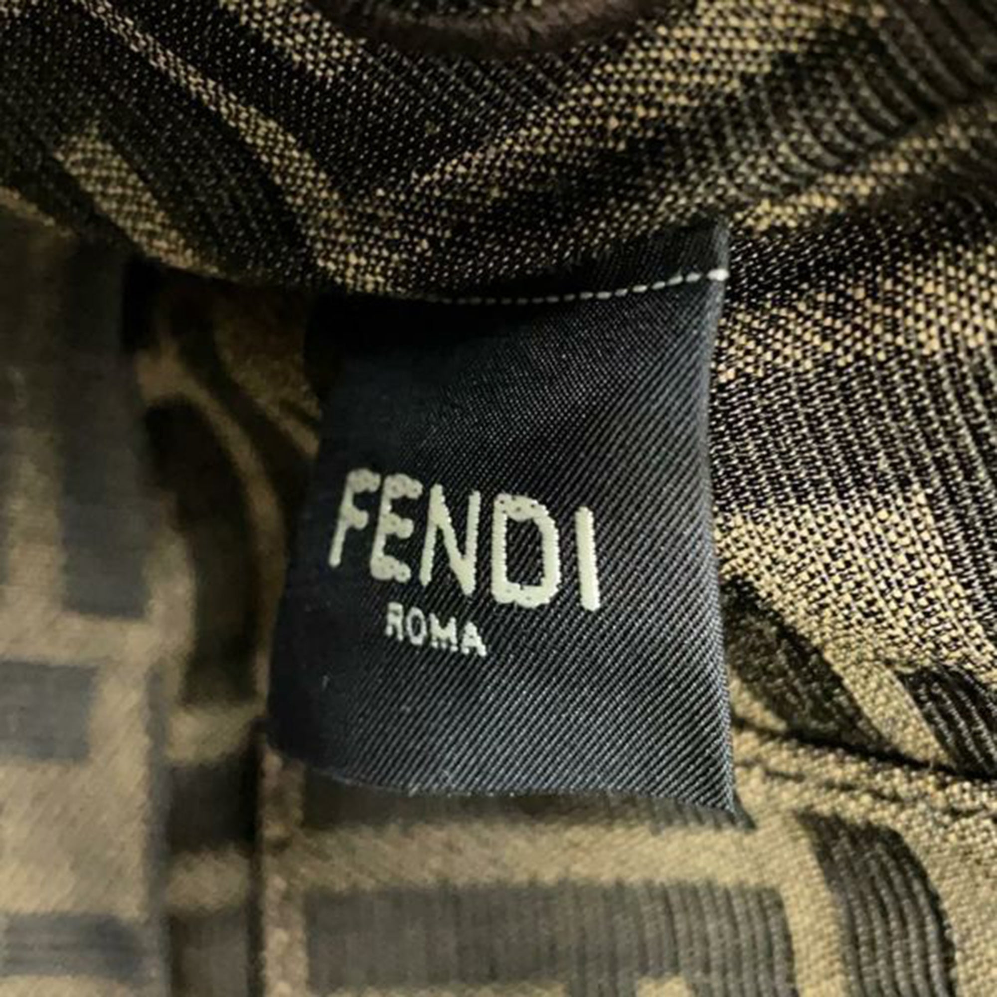 Fendi FRGMT Pokemon Mini Zucca Canvas Baguette Satchel - image 5