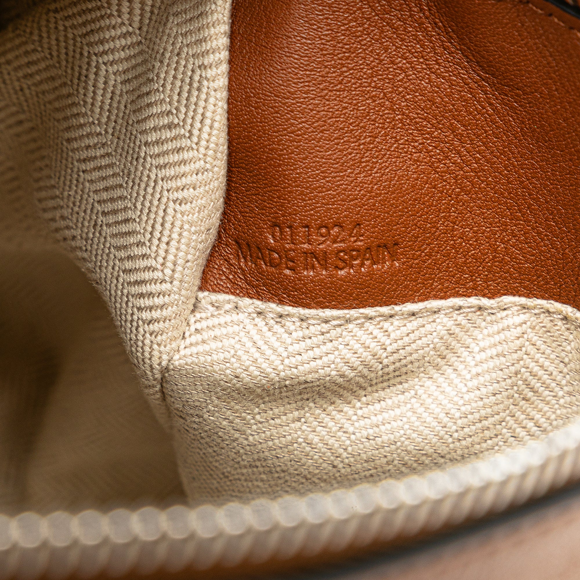 LOEWE Small Woven Calfskin Puzzle Satchel - image 7