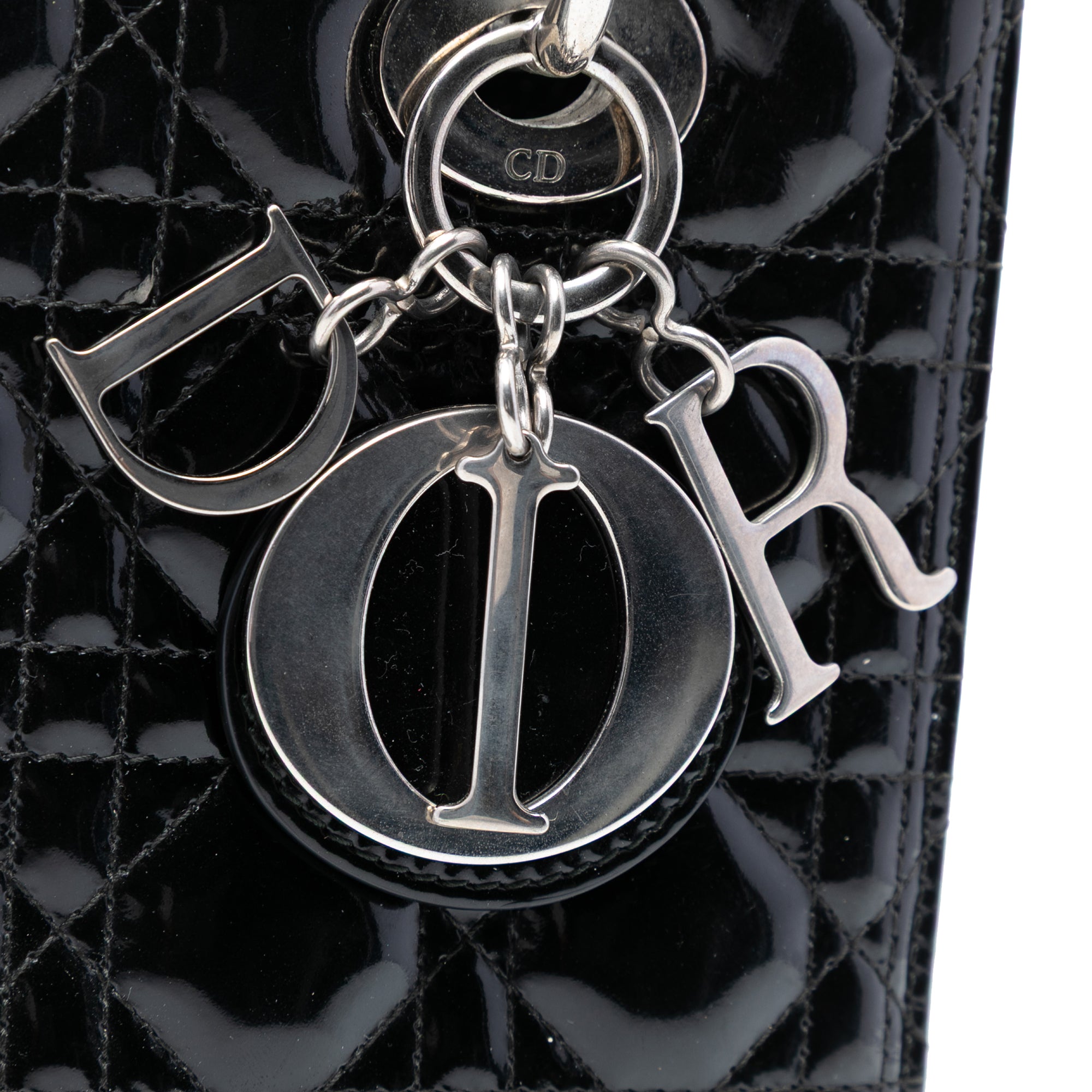 Dior Medium Patent Cannage Lady Dior - image 6