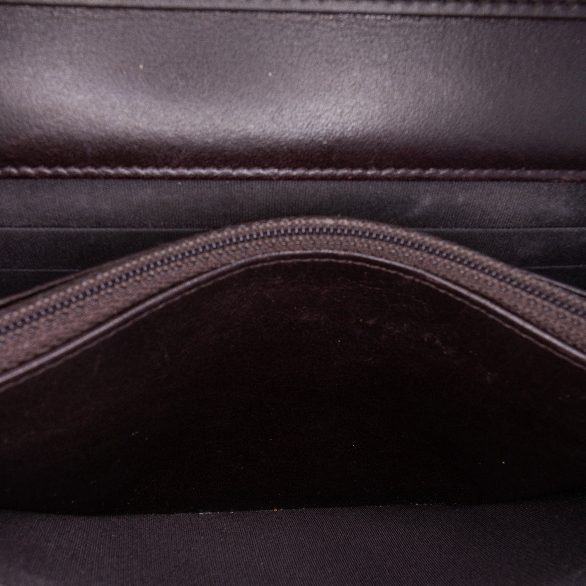 Chanel Goatskin Chevron Statement Wallet On Chain - image 6