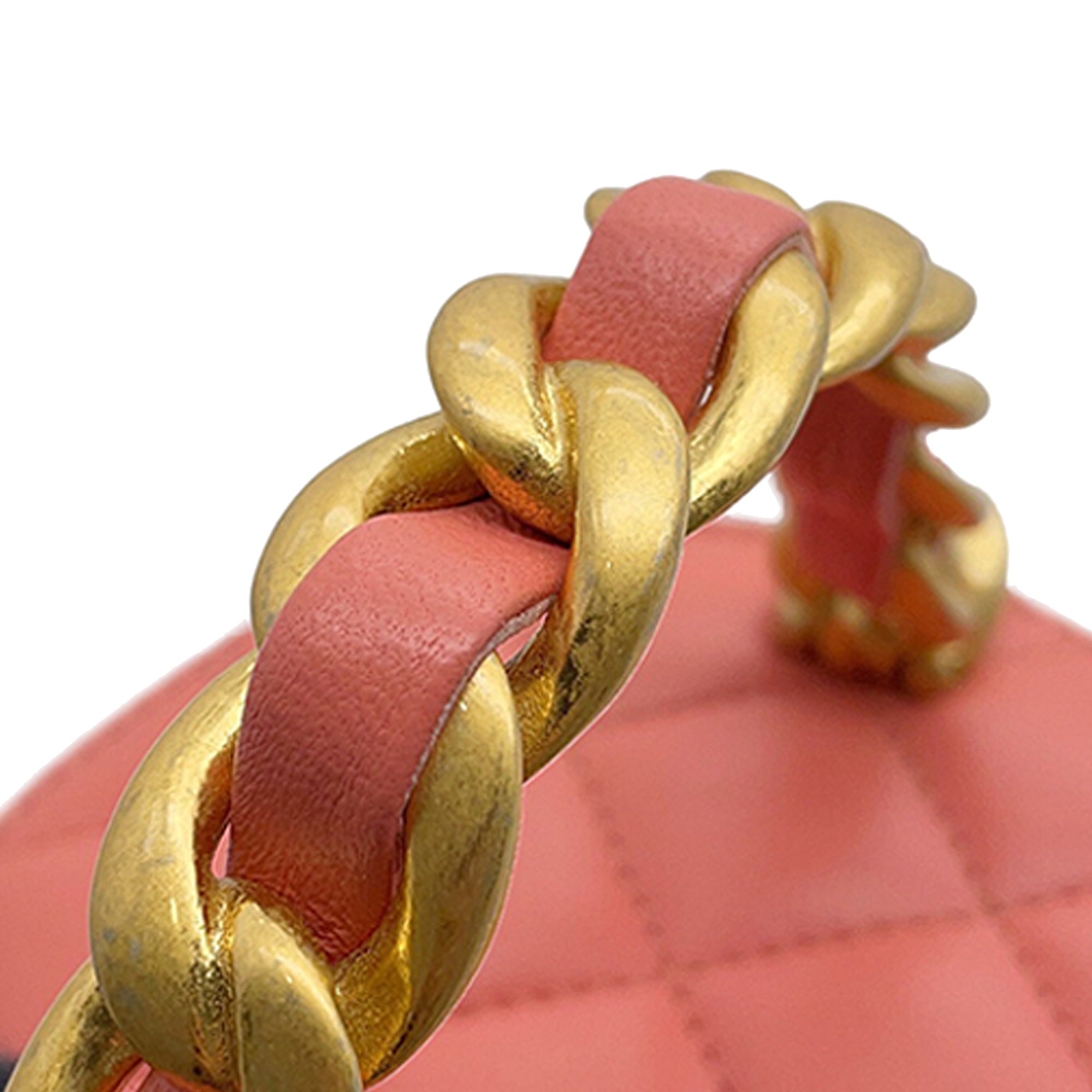 Chanel Quilted Lambskin Afternoon Tea Vanity Case with Chain - image 9
